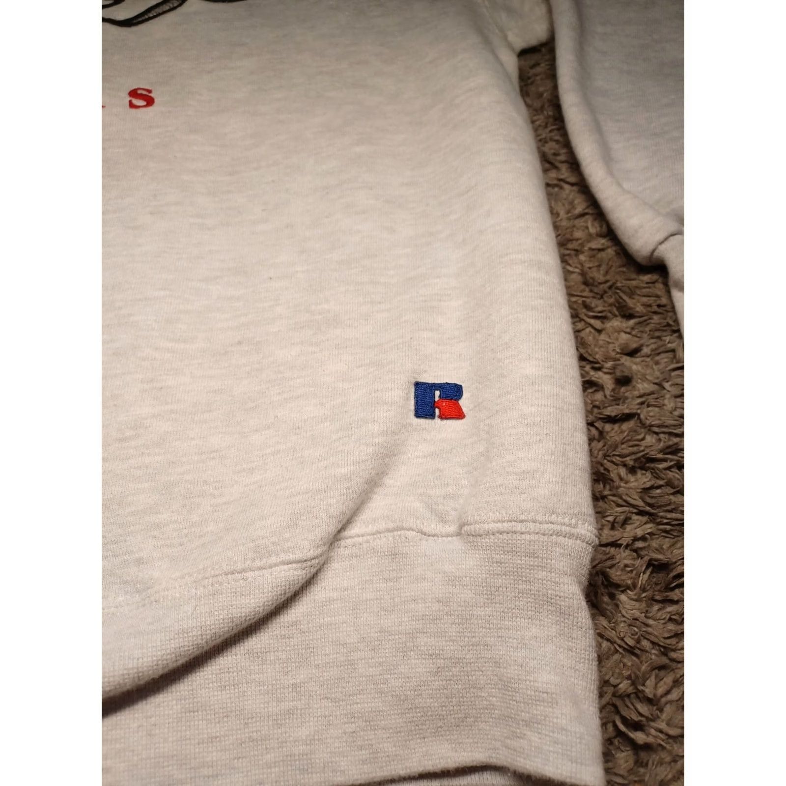 Russell Athletic VINTAGE Nebraska Cornhuskers College Sweatshirt Men Med 90s Russel Athletic Crewneck Gray Size US M / EU 48-50 / 2 - 4 Thumbnail