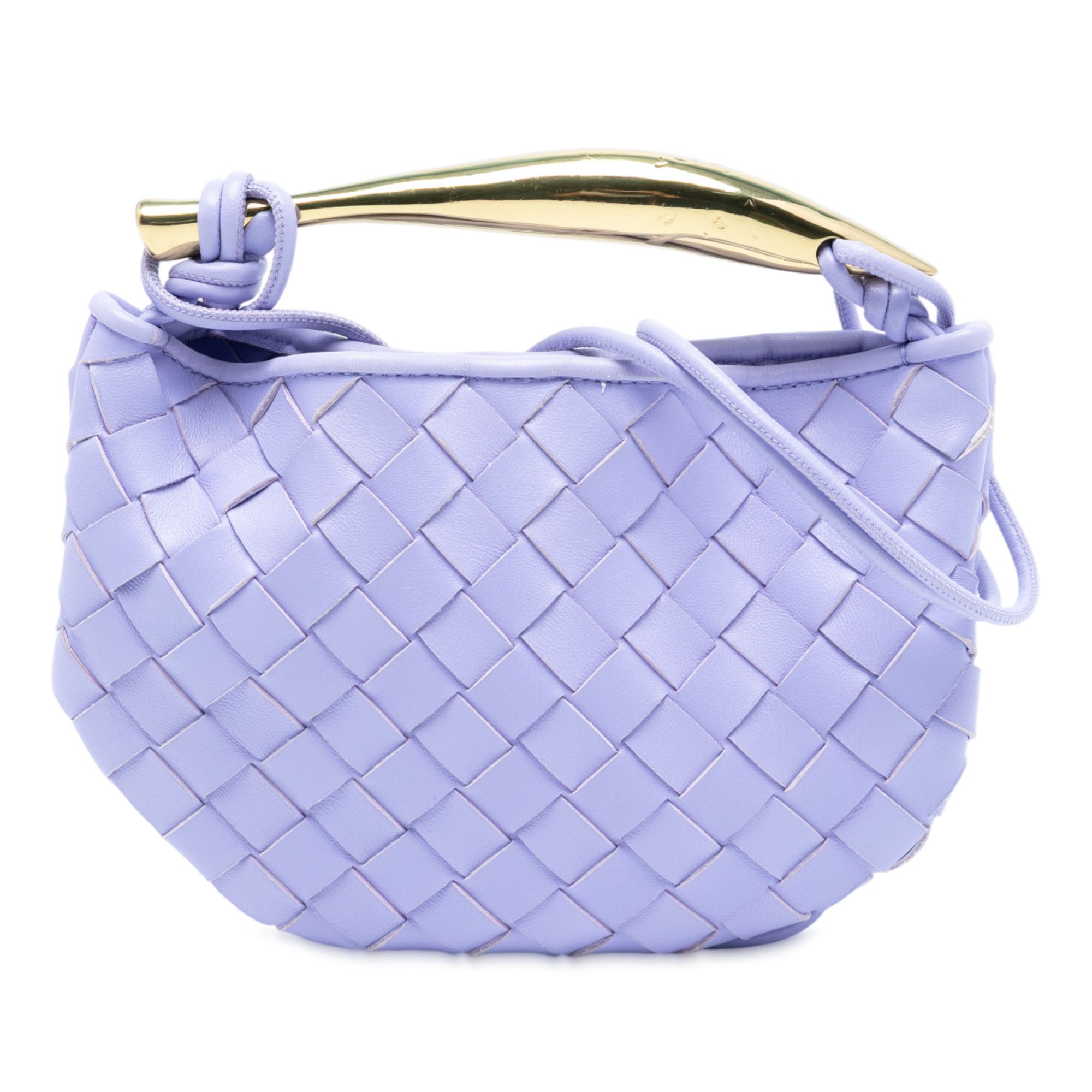 Bottega Veneta Bottega Veneta Baby Lambskin Intrecciato Sardine Size ONE SIZE - 1 Thumbnail