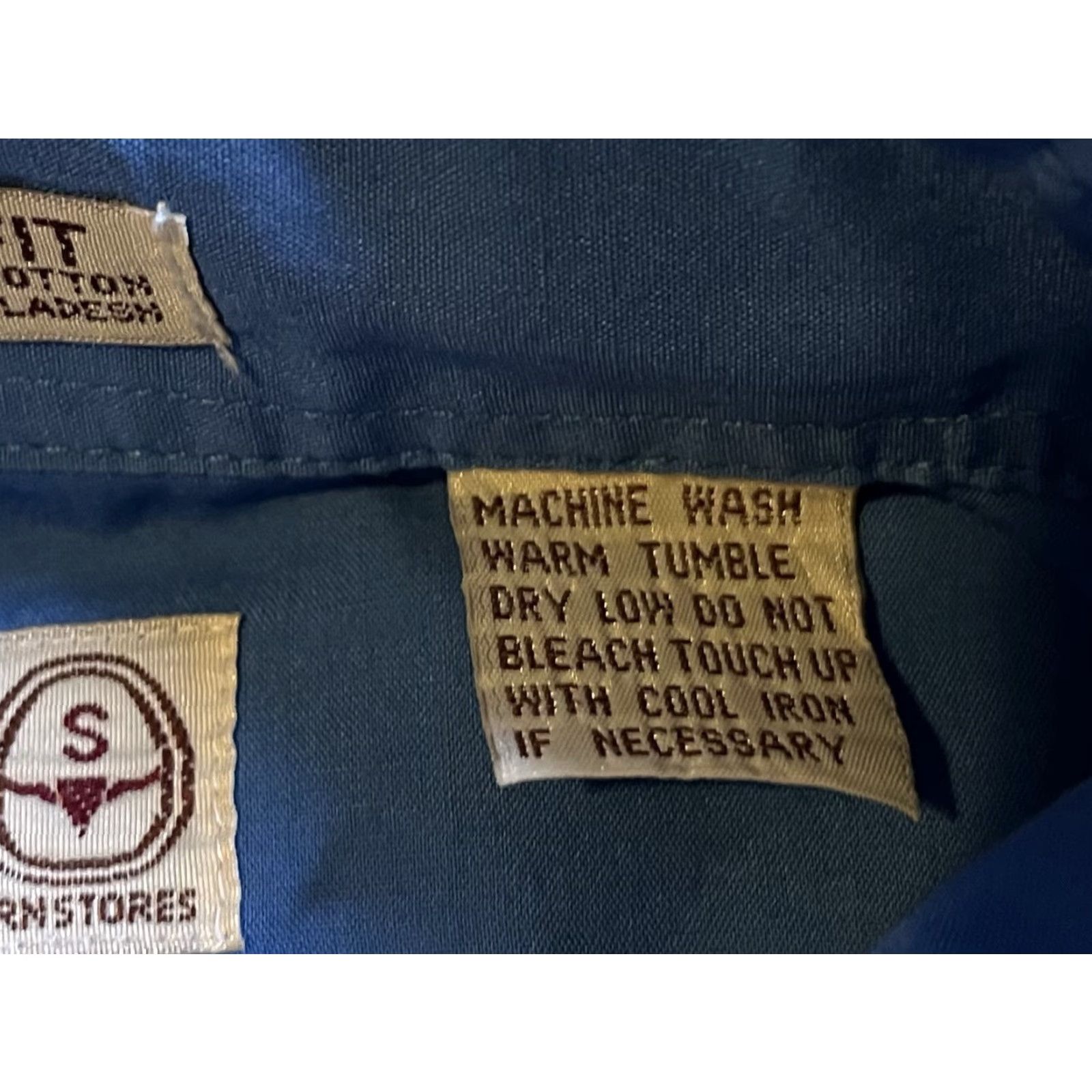 Vintage VINTAGE Sheplers Western Fit Shirt Men’s M Blue Pearl Snap Shirt Regular Mens Blue 80s Classic Cowboy Grunge USA Western Button-Up Shirt Size US M / EU 48-50 / 2 - 7 Thumbnail