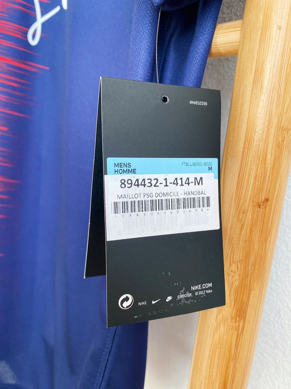Nike BNWT NIKE PSG 2018/2019 Home Handball Shirt Jersey Size US M / EU 48-50 / 2 - 15 Thumbnail