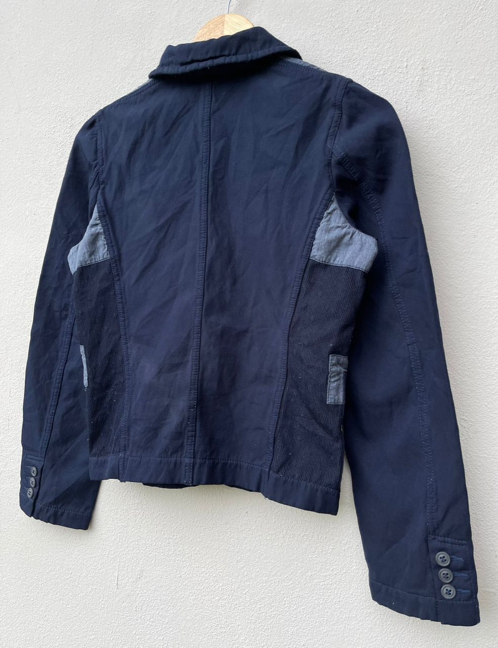 Comme des Garcons × Designer × Japanese Brand AD2010 Comme Des Garcons Patchwork Boro Jacket Size XS / US 0-2 / IT 36-38 - 16 Thumbnail