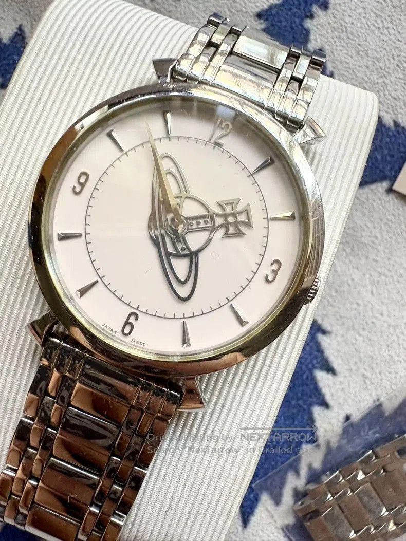 Vivienne Westwood Vivienne Westwood Pink Dial Saturn Watch. Size ONE SIZE - 2 Thumbnail