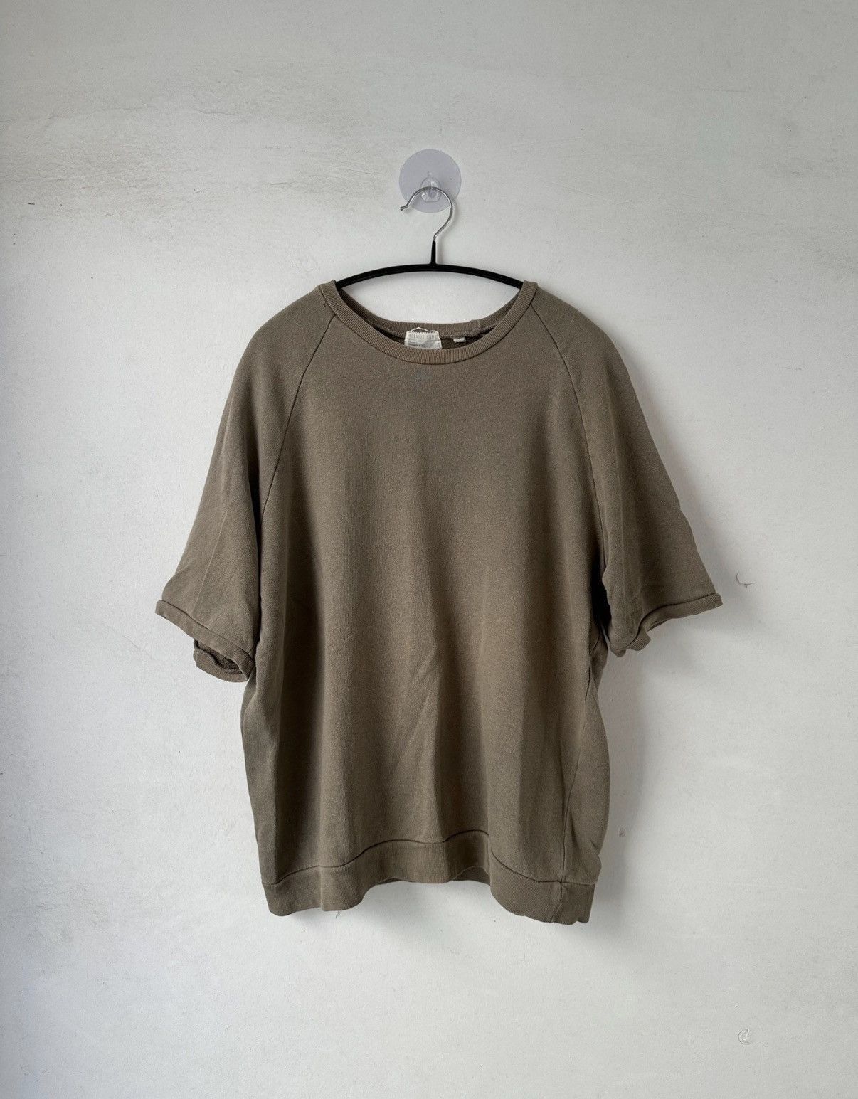 Helmut Lang Brown Short-Sleeve Casual Top Size L Size US L / EU 52-54 / 3 - 1 Thumbnail