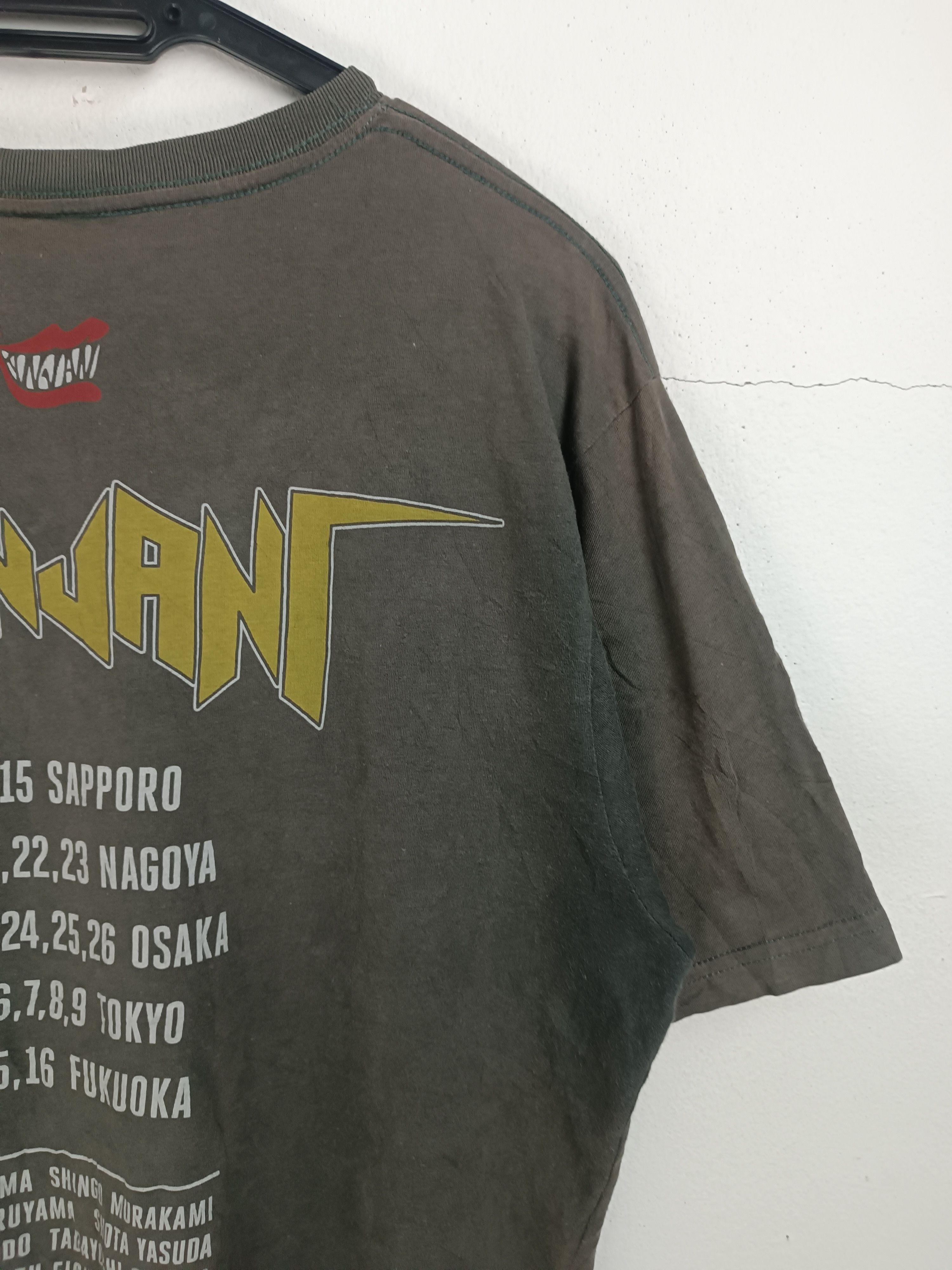 Band Tees VINTAGE KANJANI EIGHT SUPER EIGHT JAPANESE BAND 2018 TOUR Size US M / EU 48-50 / 2 - 9 Thumbnail