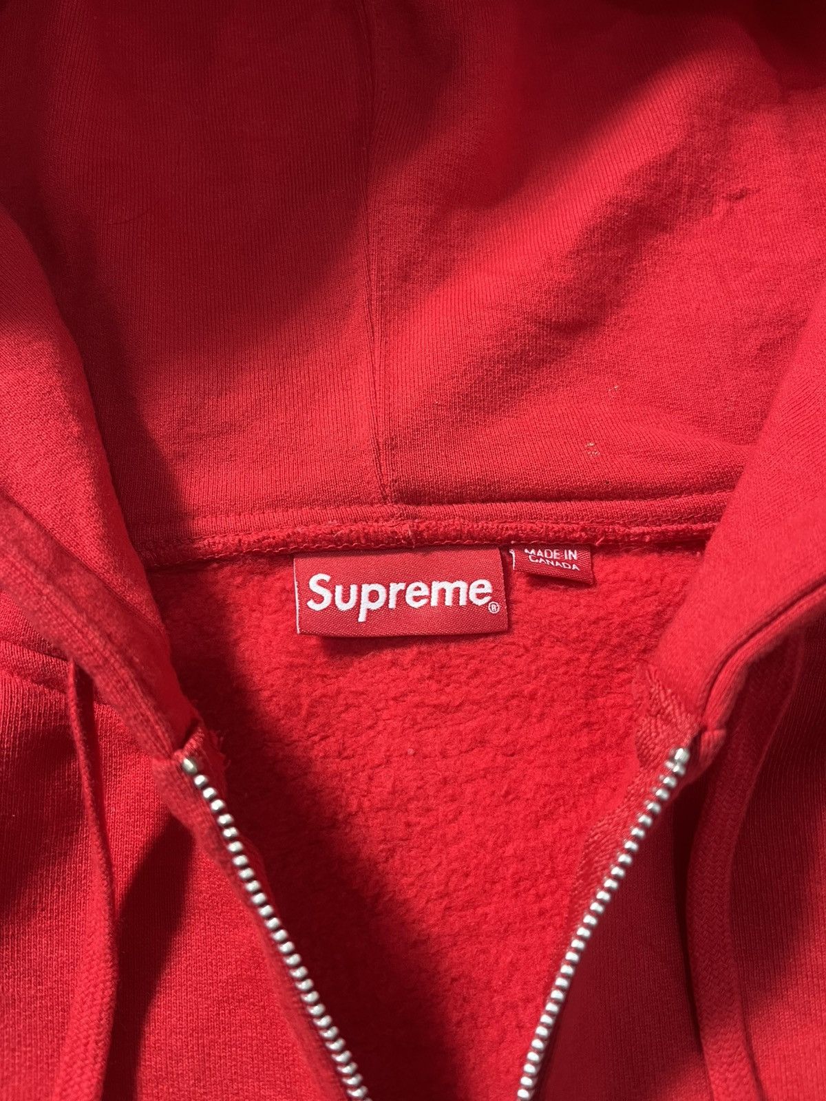 Supreme Supreme Text Rib Hoodie Size US L / EU 52-54 / 3 - 9 Thumbnail