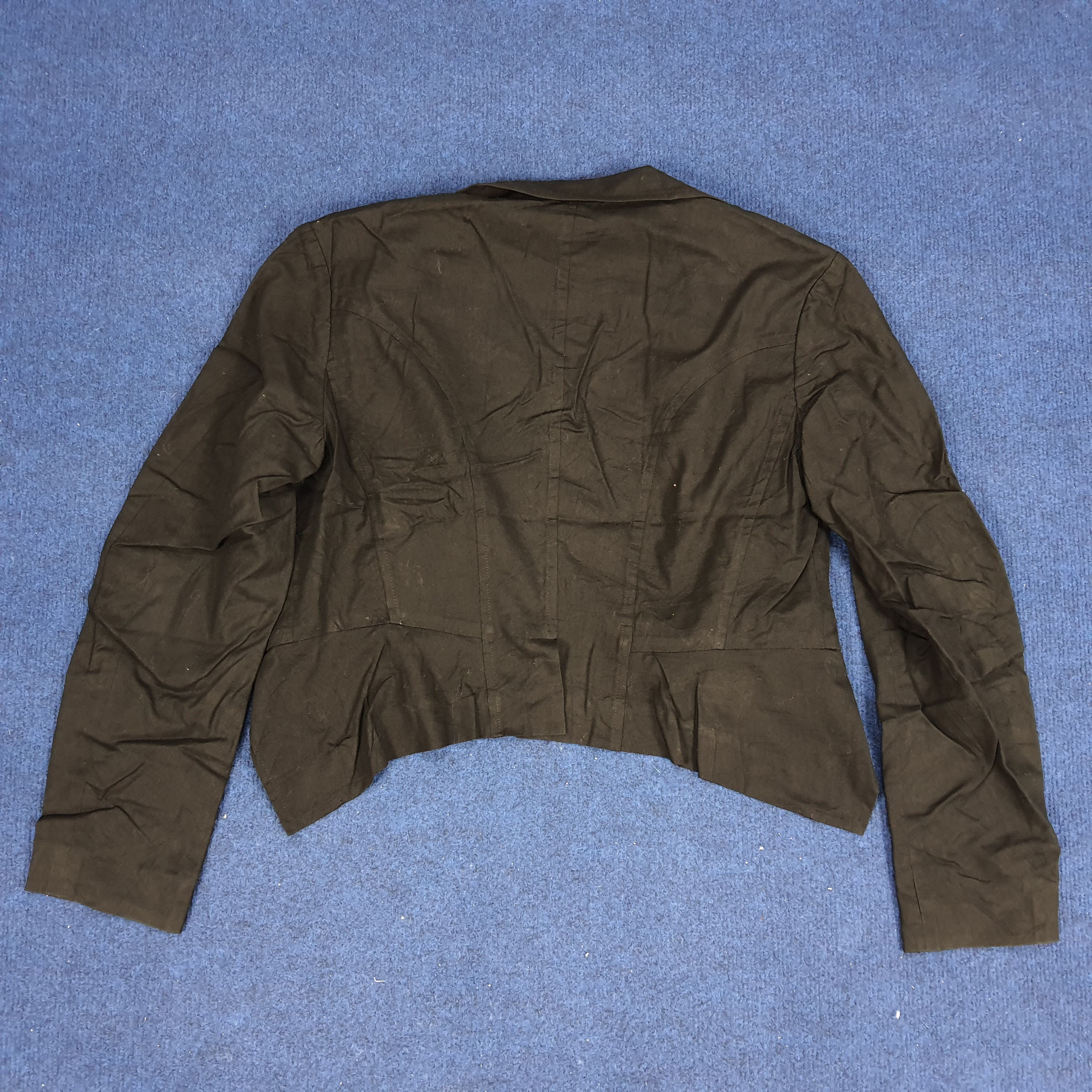 Japanese Brand × Vintage × Y's Vintage Y's Yohji Yamamoto Japanese Brand Crop Top Jacket Size XXS / US 00 / IT 34 - 3 Thumbnail