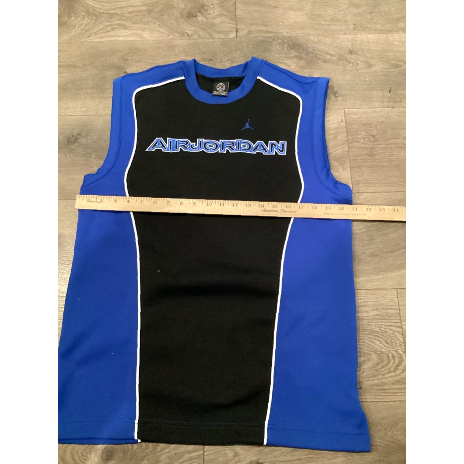 VTG 90s Y2K Air Jordan 23 Jumpman Jersey Blue SZ S Nike
