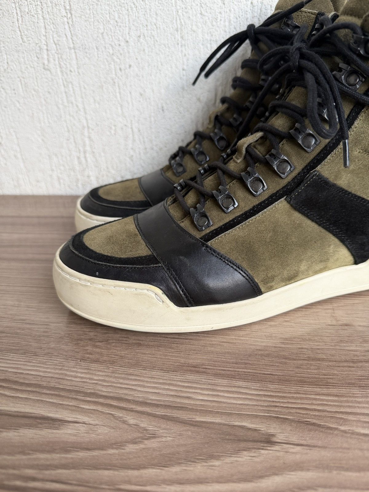 Balmain × H&M Aw14 basket hi sneakers Size US 8.5 / EU 41-42 - 2 Thumbnail