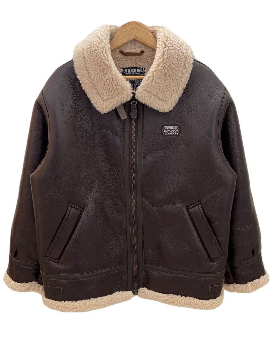 Hysteric Glamour Hysteric Glamour Polyester Flight Jacket Brown Size US XL / EU 56 / 4 - 1 Thumbnail
