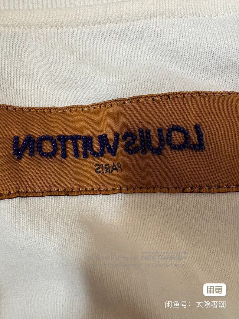 Louis Vuitton Louis Vuitton Fei Dong upper body beaded T-shirt Size US XXL / EU 58 / 5 - 5 Thumbnail