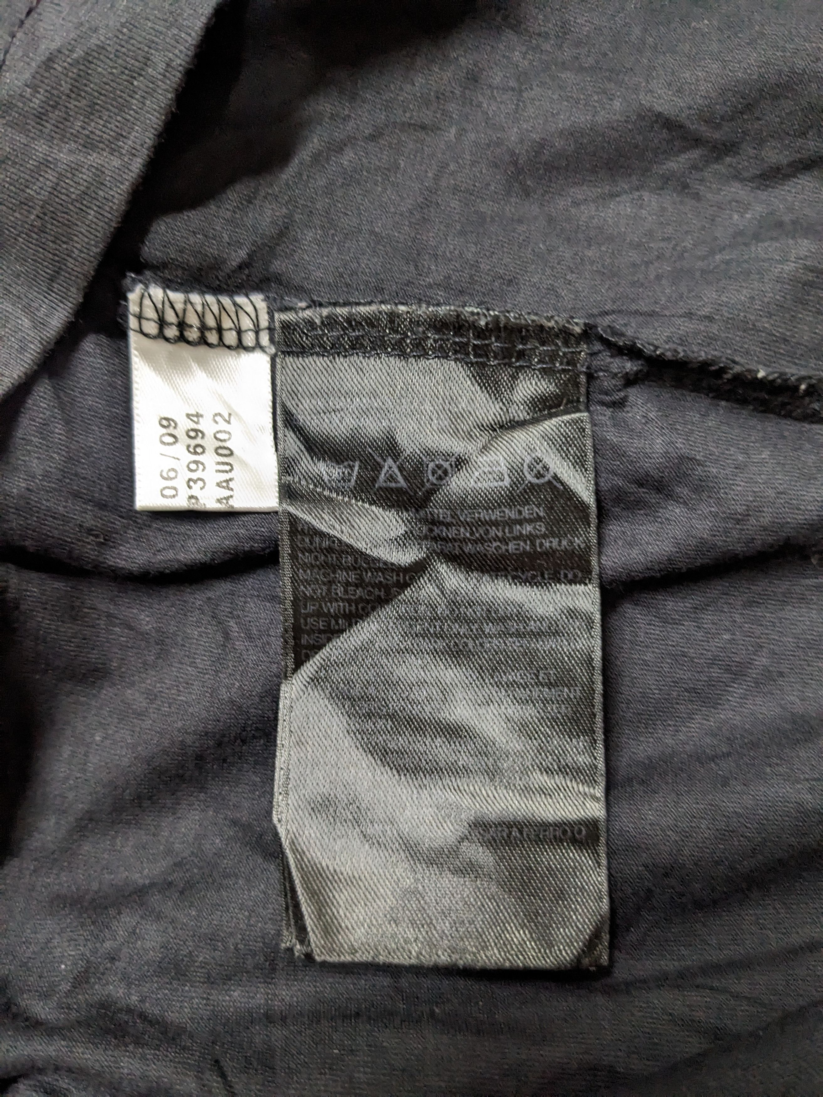 Yohji Yamamoto ADIDAS X YOHJI YAMAMOTO SHORT SLEEVE BIG LOGI Size US L / EU 52-54 / 3 - 5 Thumbnail