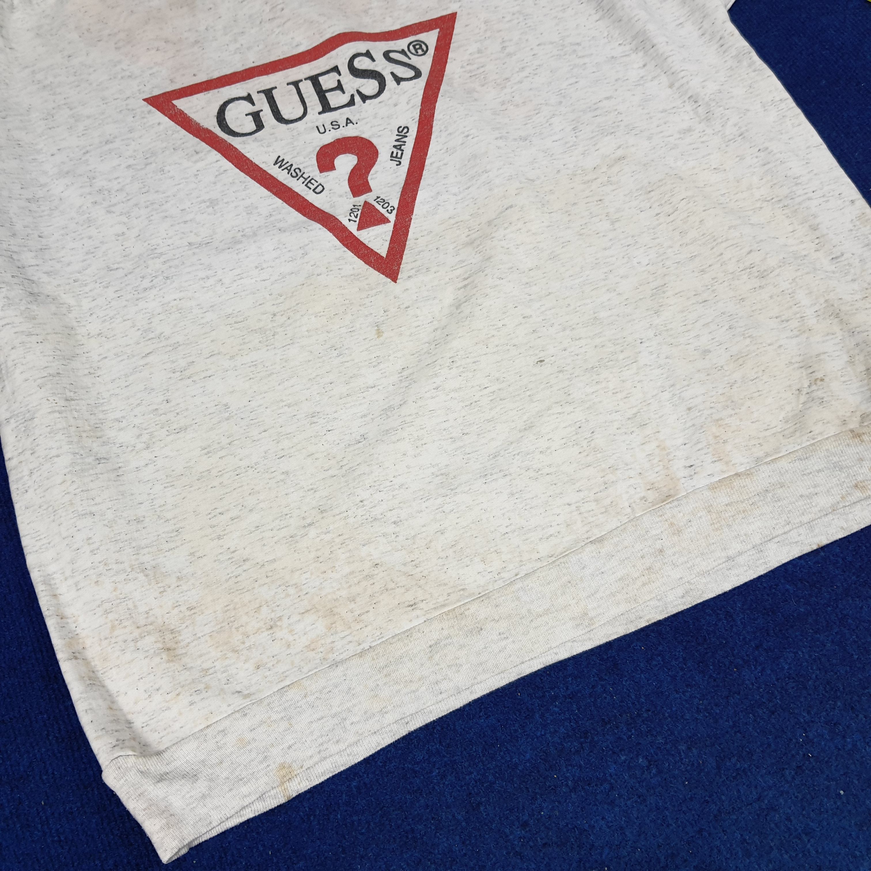 Guess × Vintage Vintage GUESS USA Sweatshirts Size US XL / EU 56 / 4 - 9 Thumbnail