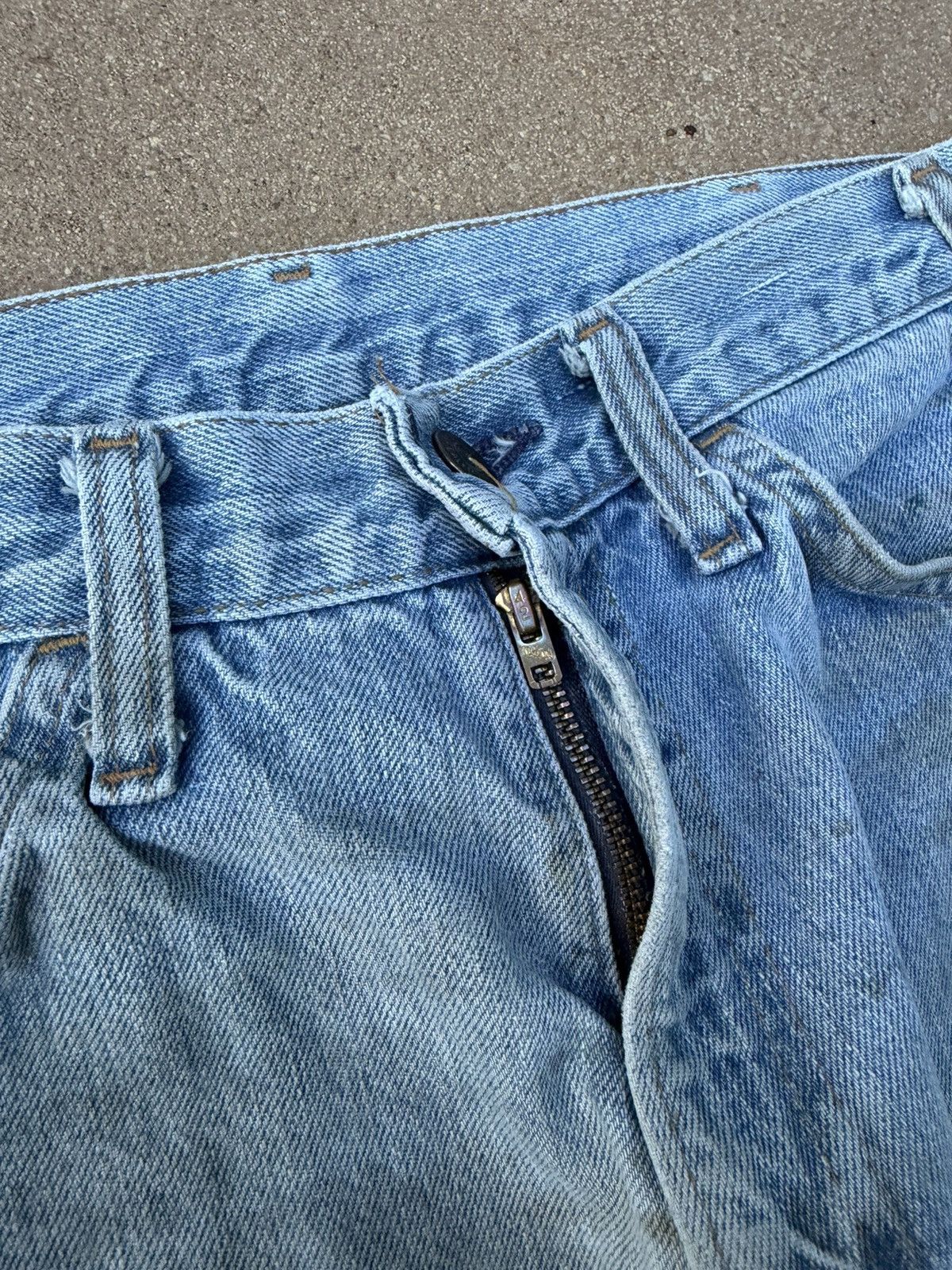 Levi's Vtg 70’s Levi’s 646 Orange Tab Bellbottom Flare Jeans 30x32 Size US 30 / EU 46 - 5 Thumbnail