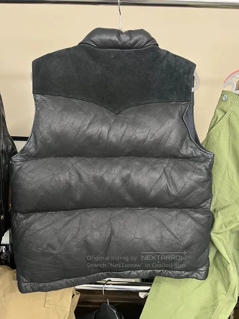 The Real McCoy's The Real McCoys Full deerskin down vest Size US XXS / EU 40 - 2 Thumbnail