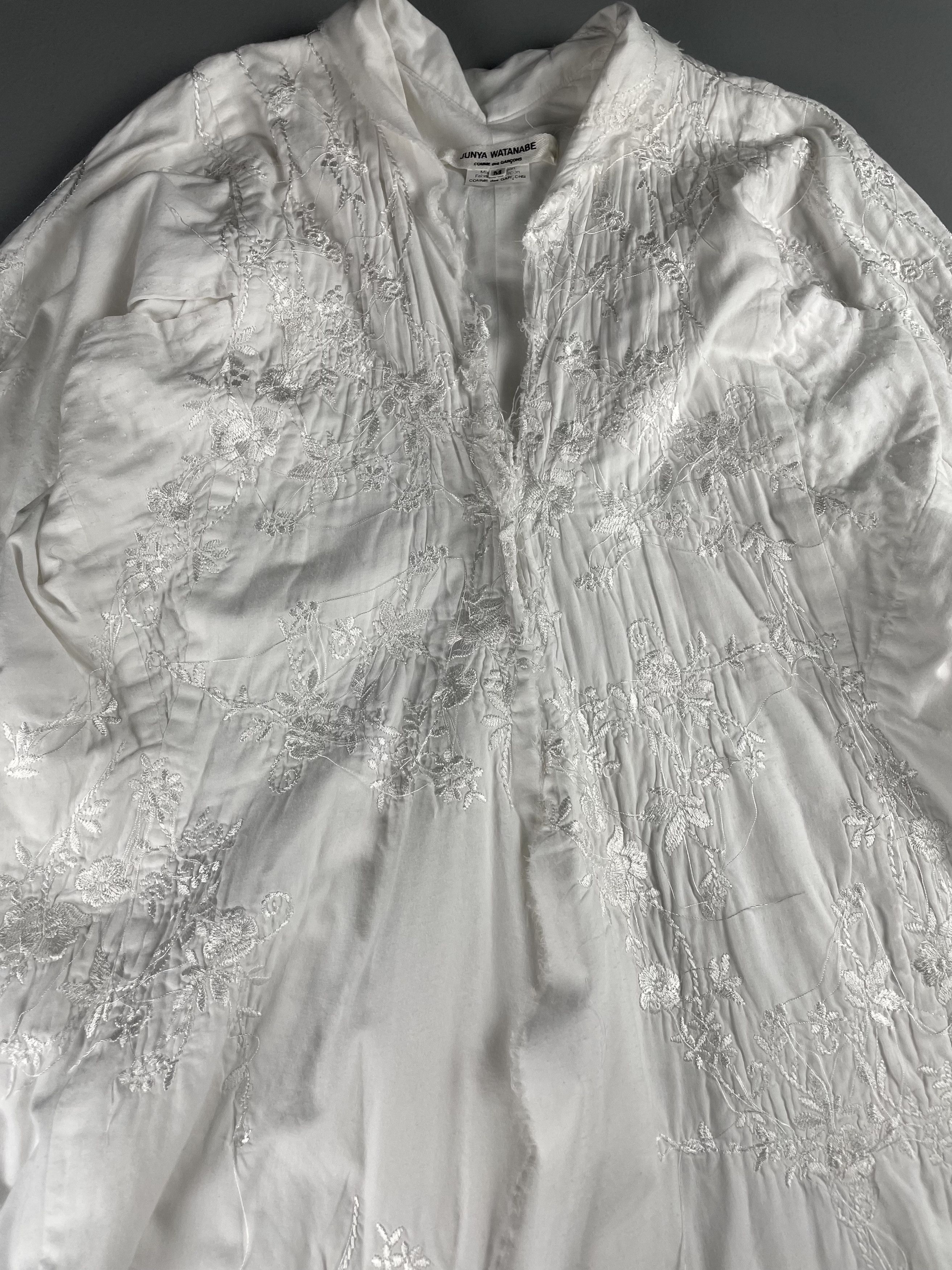 Junya Watanabe Junya Watanabe S/S 2005 embroidered oversized dress Size M / US 6-8 / IT 42-44 - 3 Thumbnail