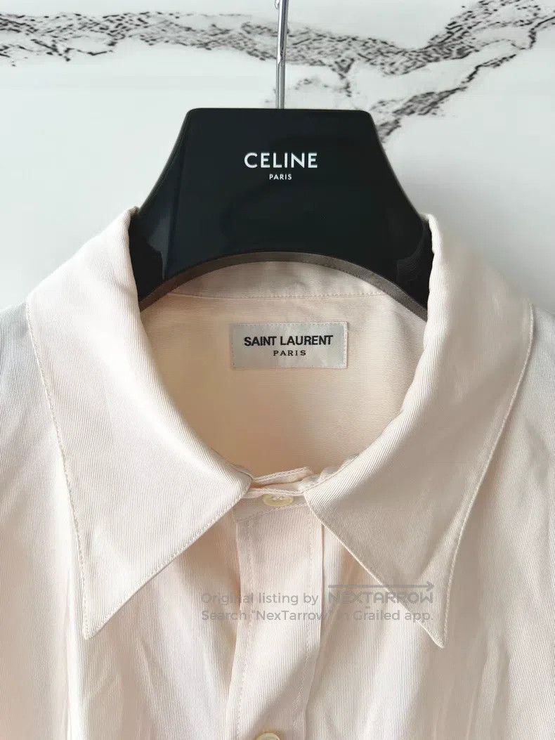 Saint Laurent Paris Saint Laurent Paris universal size Wool silk broad-shoulder Size US S / EU 44-46 / 1 - 3 Thumbnail