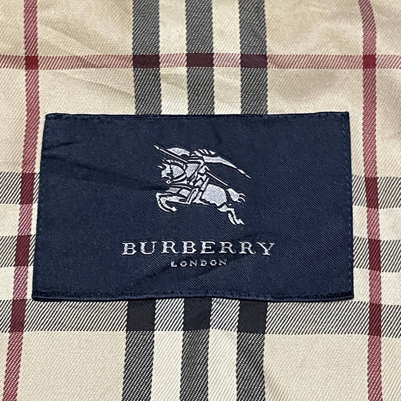 Burberry Vintage Burberry London Nova Check Sunfaded Trench Coat Size US L / EU 52-54 / 3 - 12 Thumbnail