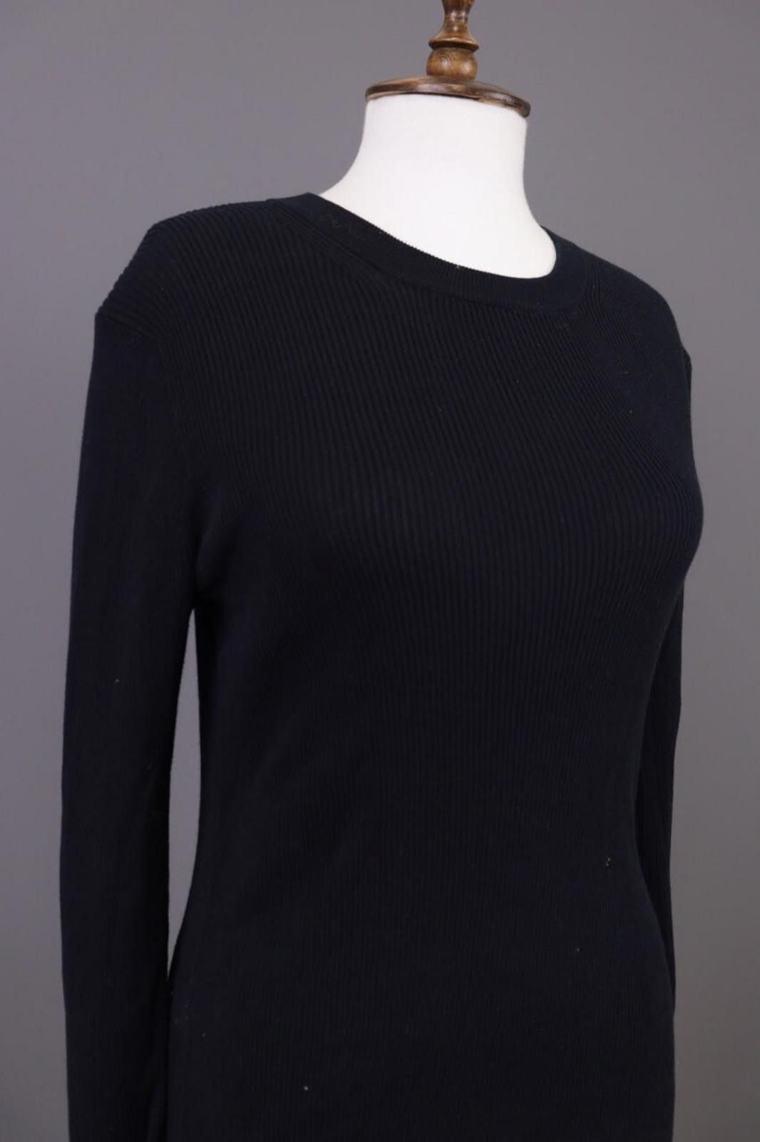 J.Crew J.Crew Black Ribbed Jumper Knit Sweater Size M Size M / US 6-8 / IT 42-44 - 4 Thumbnail