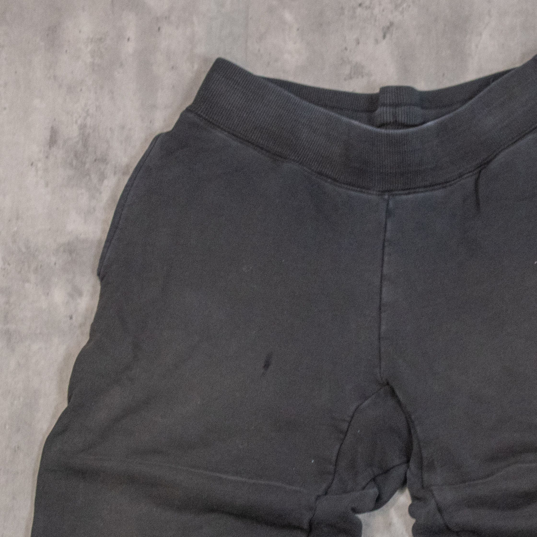 Nike Y2K 00's Nike Black Fleece Baggy Black Cuff Sweat Pant's Size US 30 / EU 46 - 7 Thumbnail