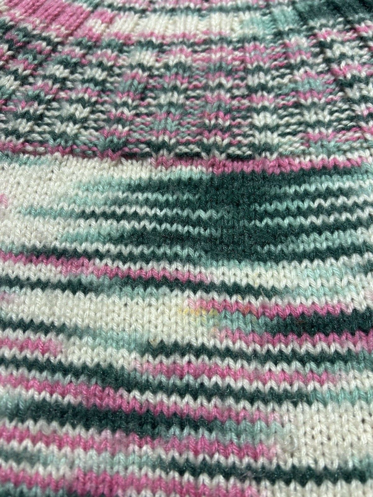 Vintage Vintage acrylic crochet knit sweater handmade? women’s L Size L / US 10 / IT 46 - 3 Thumbnail