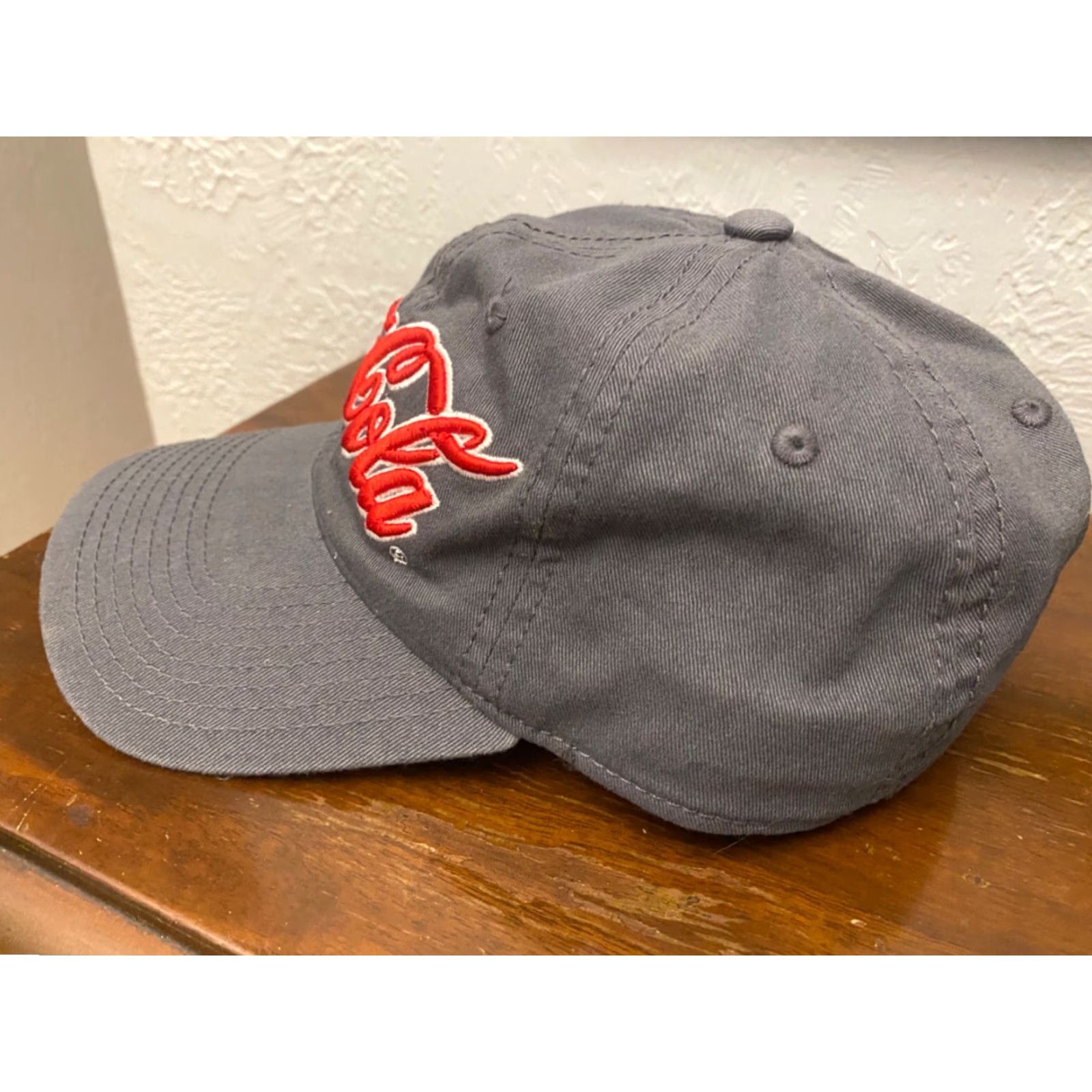 Vintage Coca Cola Hat Adjustable Strapback Blue Red Script Trim Advertising Cap Baseball Cap Unisex Adults Mens Autumn Spring Summer Winter 90s? Size ONE SIZE - 2 Thumbnail