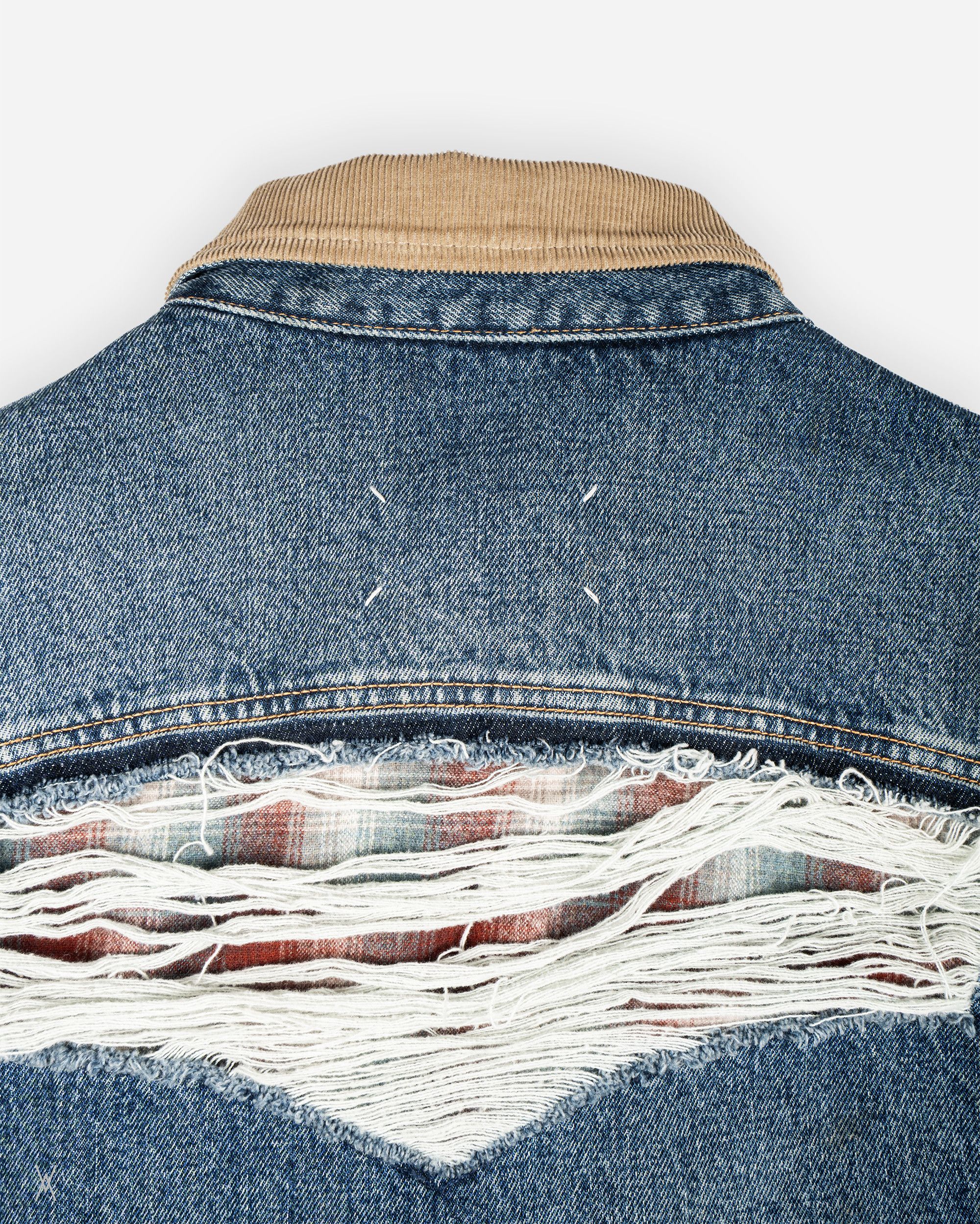 Maison Margiela Maison Margiela Pendleton Wool-Lined Denim Jacket Size US M / EU 48-50 / 2 - 3 Thumbnail