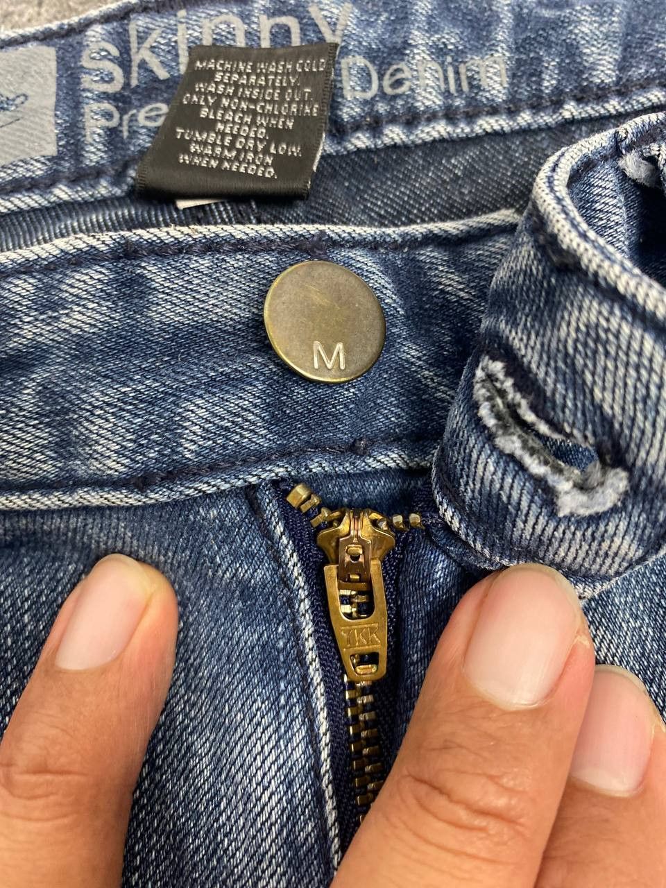 mossimo premium distressed denim nice design