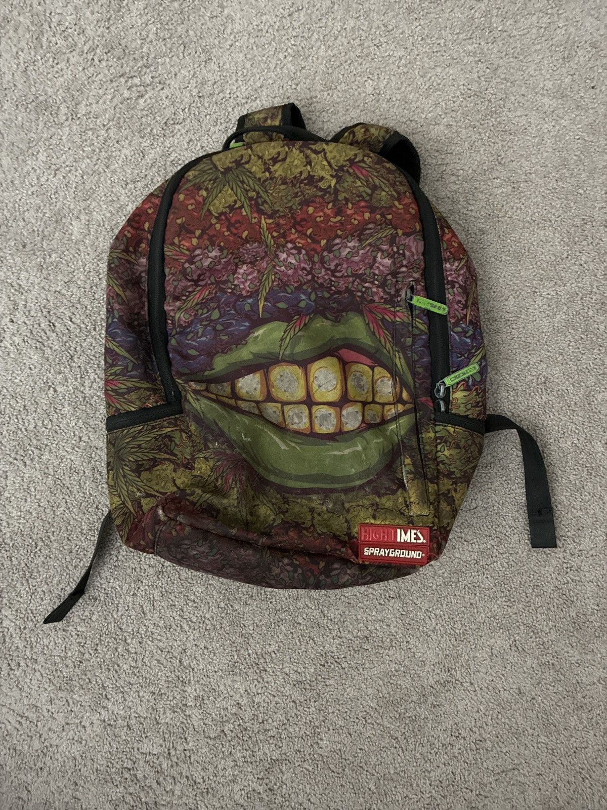 Sprayground × Streetwear SPRAY GROUND BACKPACK OFF-WHITE EDITION