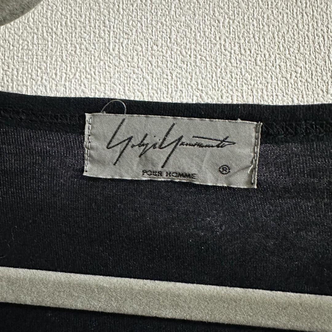 Yohji Yamamoto POUR HOMME 18ss Crew Neck Oversized Long Sleeve Shirts Size US L / EU 52-54 / 3 - 3 Thumbnail