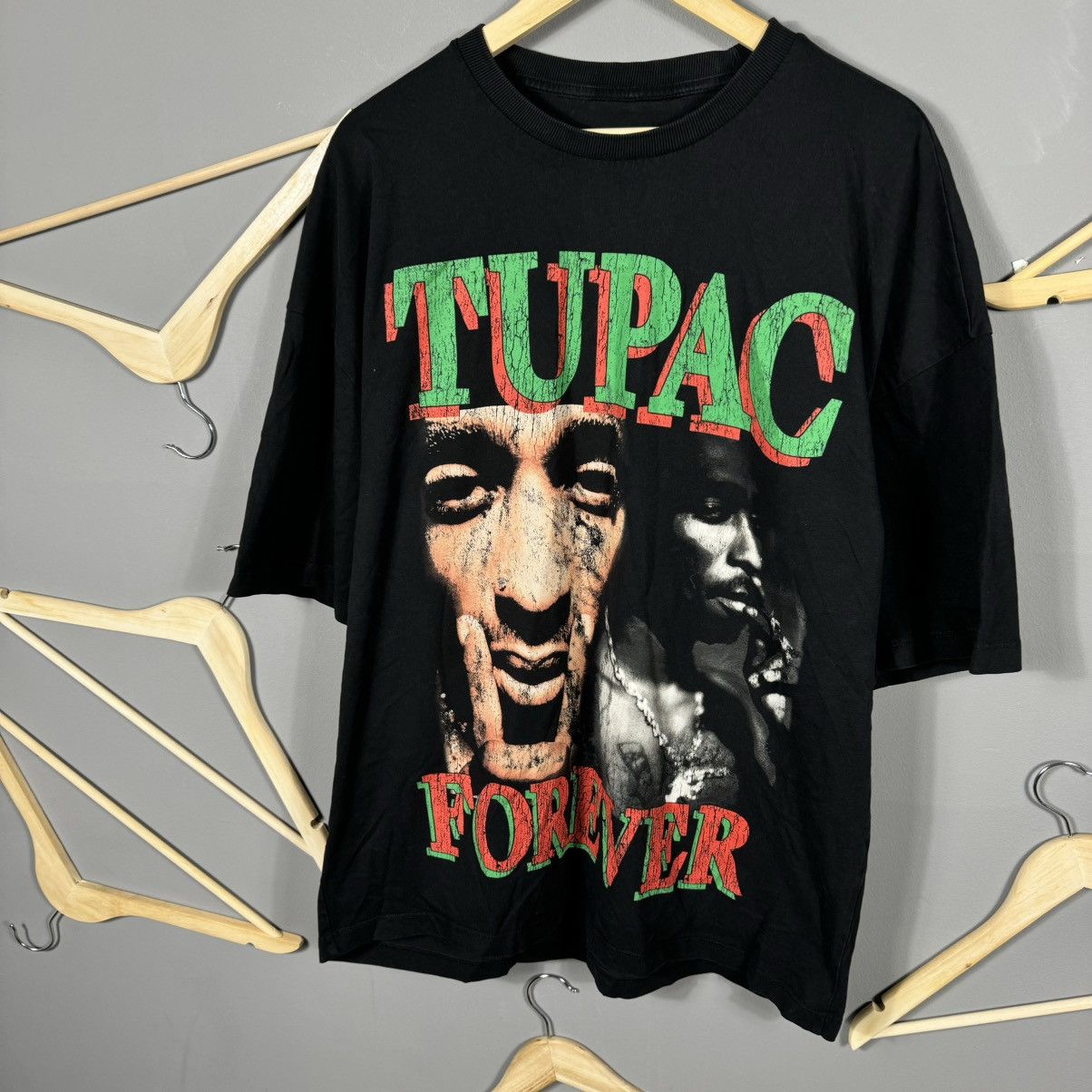 Rap Tees 2-PAC Forever Me Against The World AOP T-shirt Size US XL / EU 56 / 4 - 3 Thumbnail
