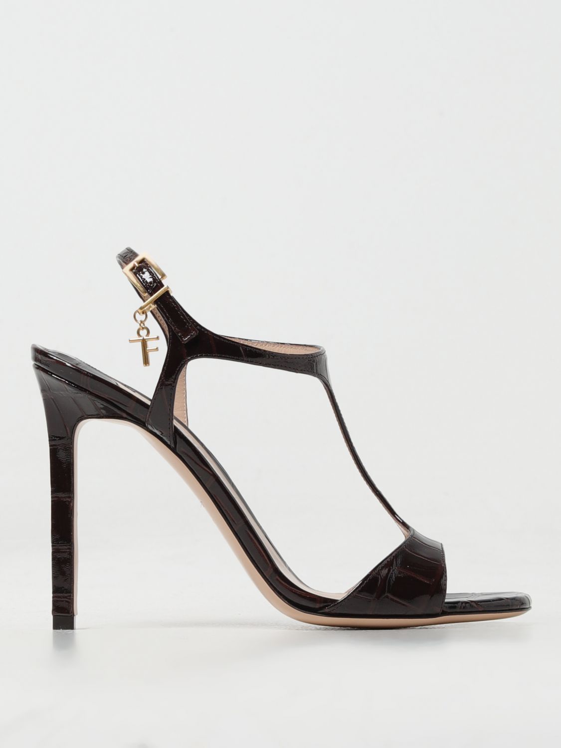 image of Tom Ford Heel Shoesed Sandals Woman Coffee, Women's (Size 8)