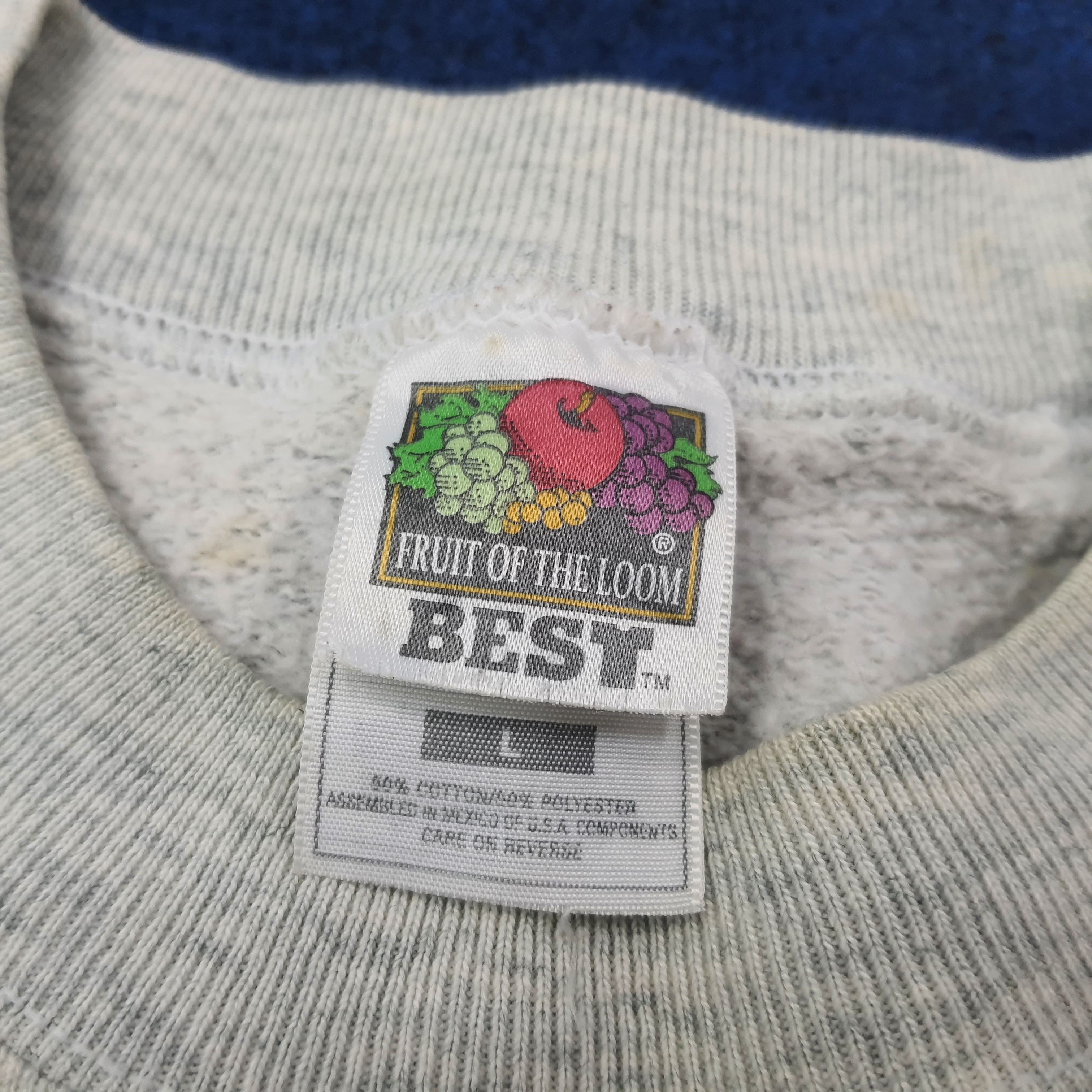 Fruit Of The Loom Vintage Brother Martin Football Sweatshirt C266N26 Size US L / EU 52-54 / 3 - 4 Thumbnail