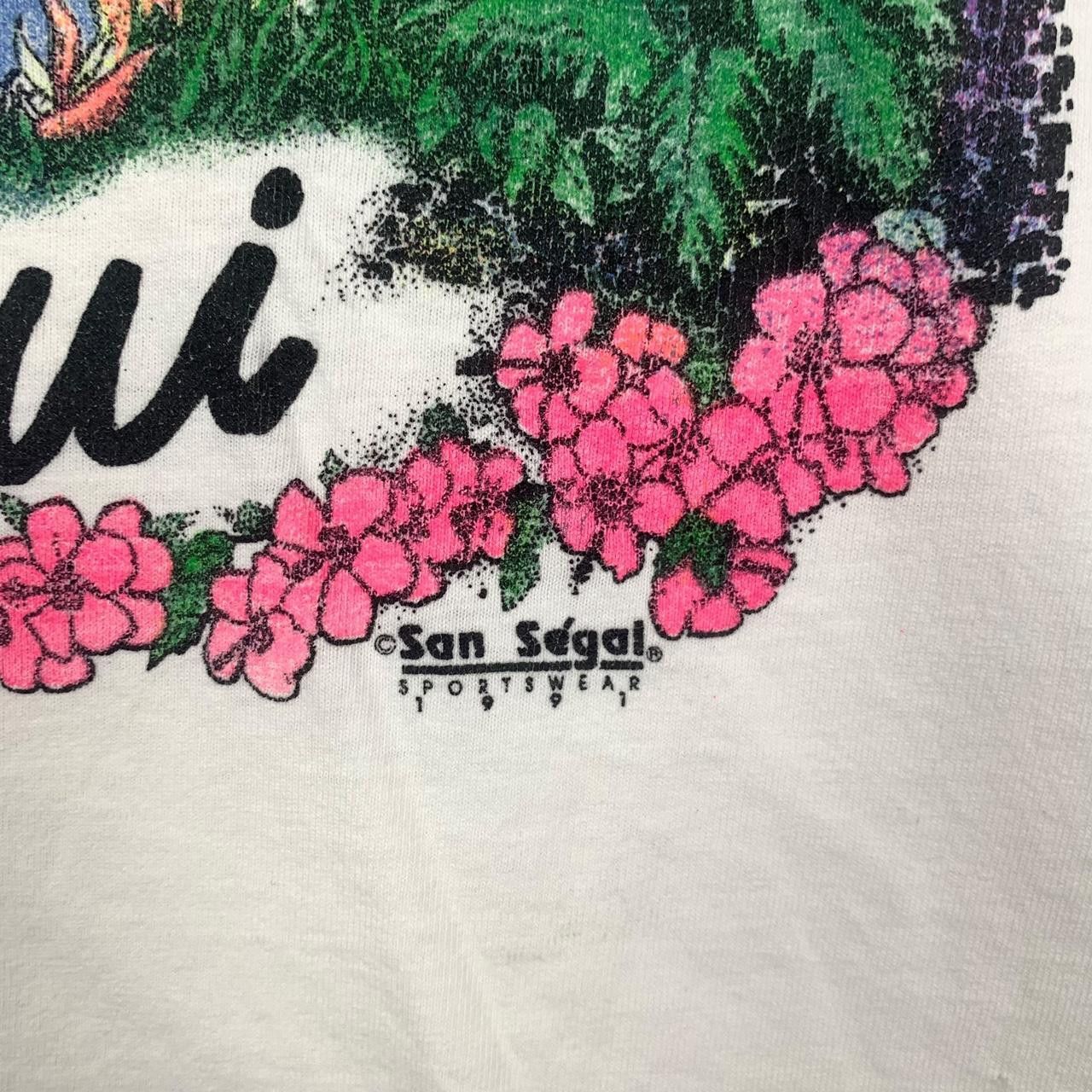 Vintage Vintage 1997 MAUI HAWAII PAINTING San Segal Tee Shirt Size US M / EU 48-50 / 2 - 5 Thumbnail