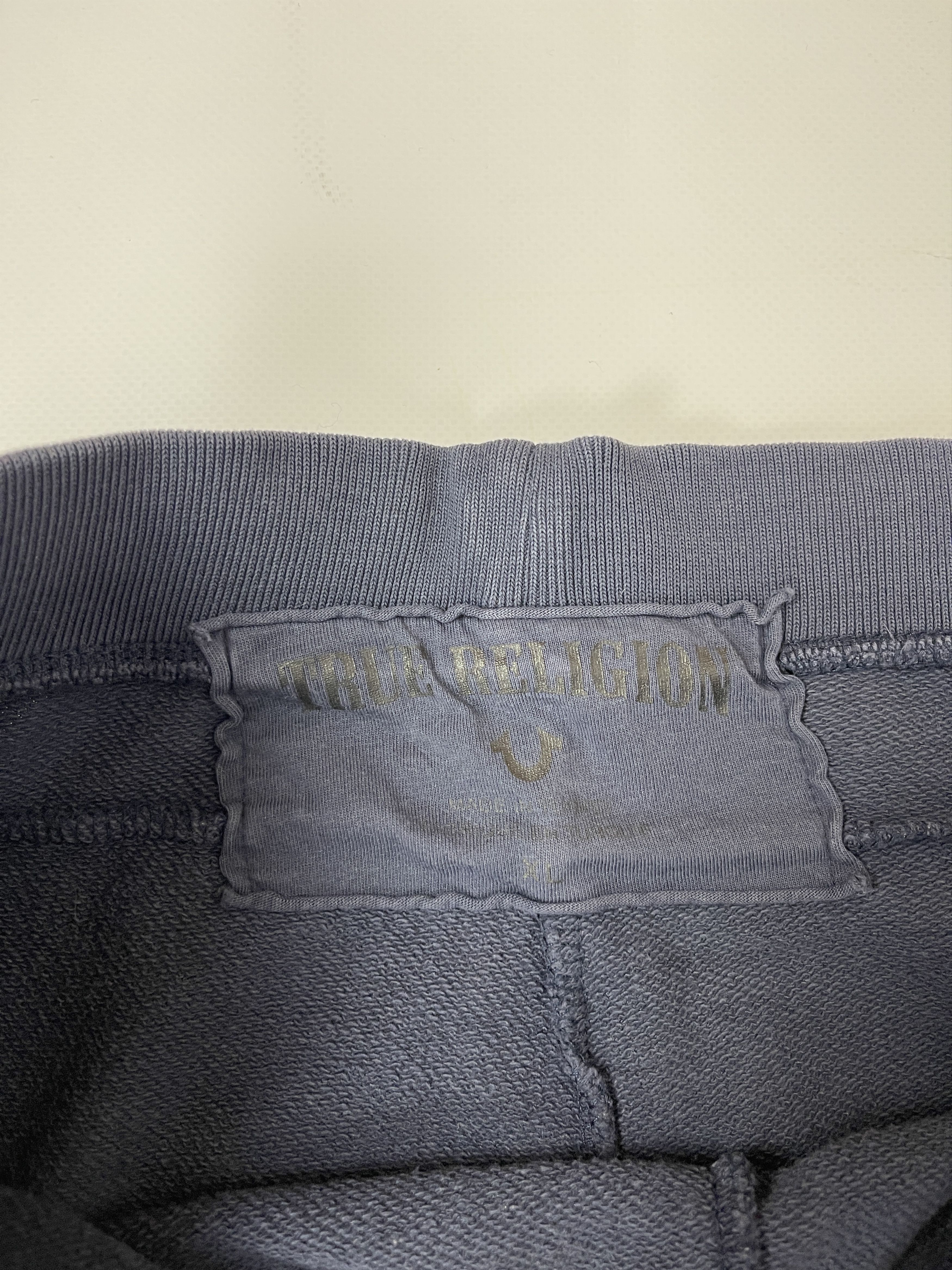 True Religion True Religion blue logo full zip sweatpants joggers Size US 36 / EU 52 - 11 Thumbnail