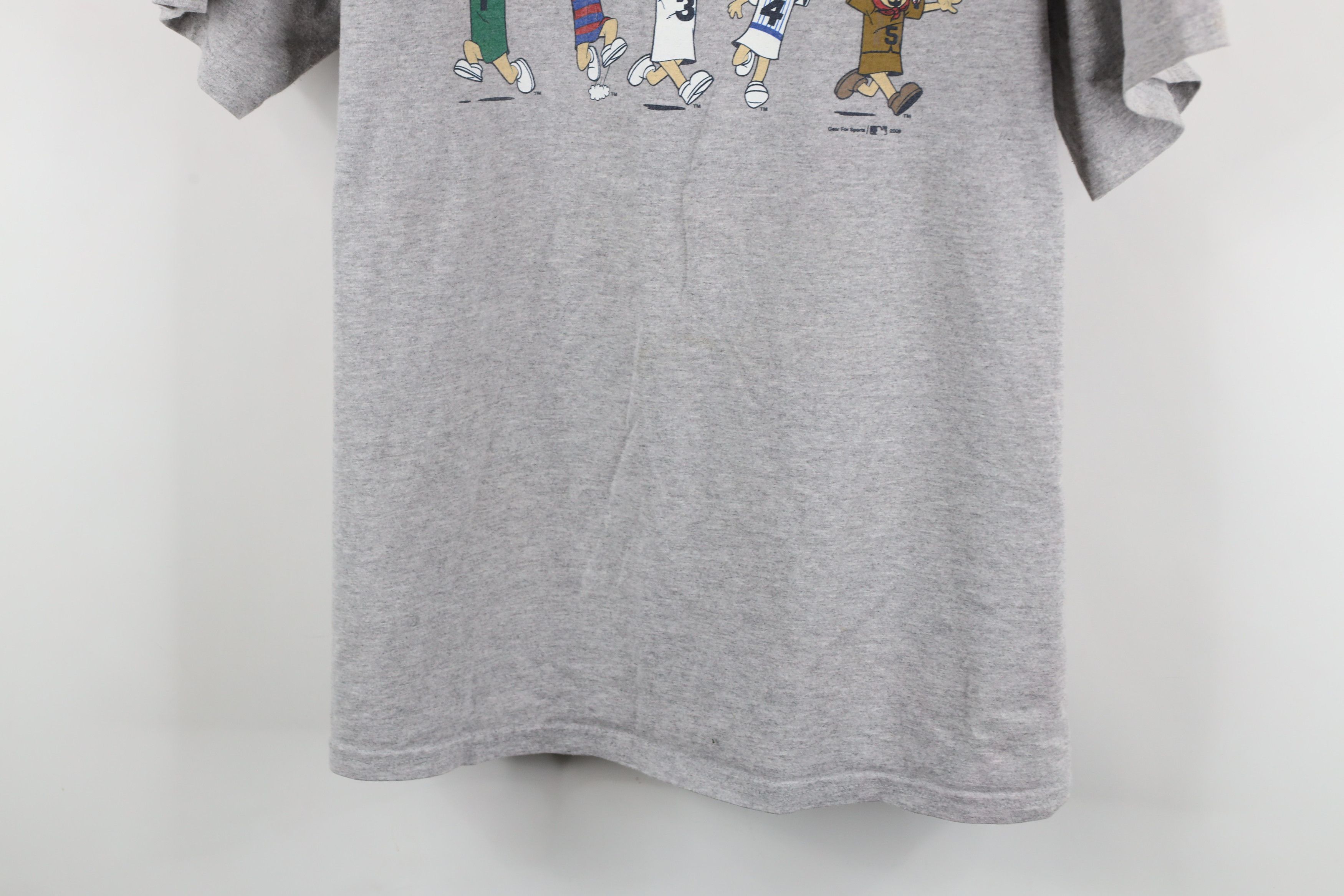 Vintage Vintage Y2K Brewers Baseball Sausage Race T-Shirt Gray Size US XXL / EU 58 / 5 - 3 Thumbnail