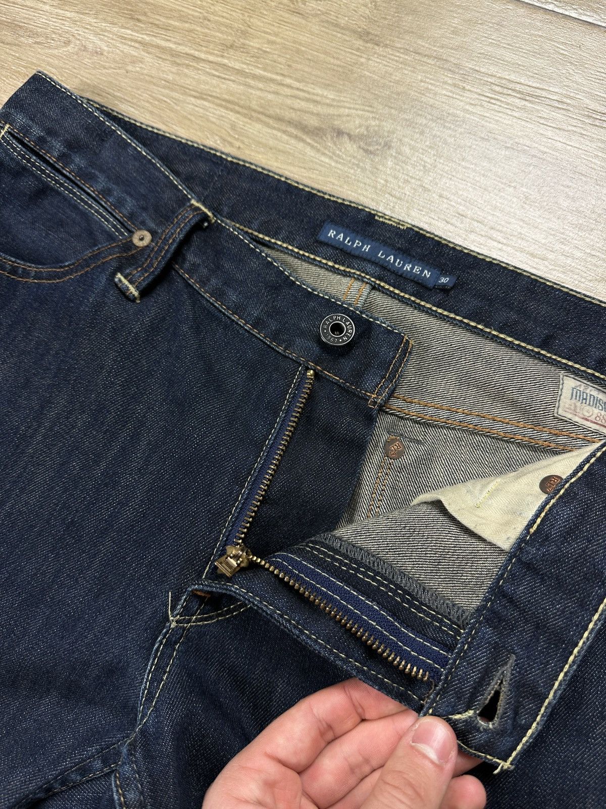 Polo Ralph Lauren × Ralph Lauren × Vintage Vintage Polo Ralph Lauren Madison Women’s Jeans Size 30" / US 8 / IT 44 - 14 Thumbnail