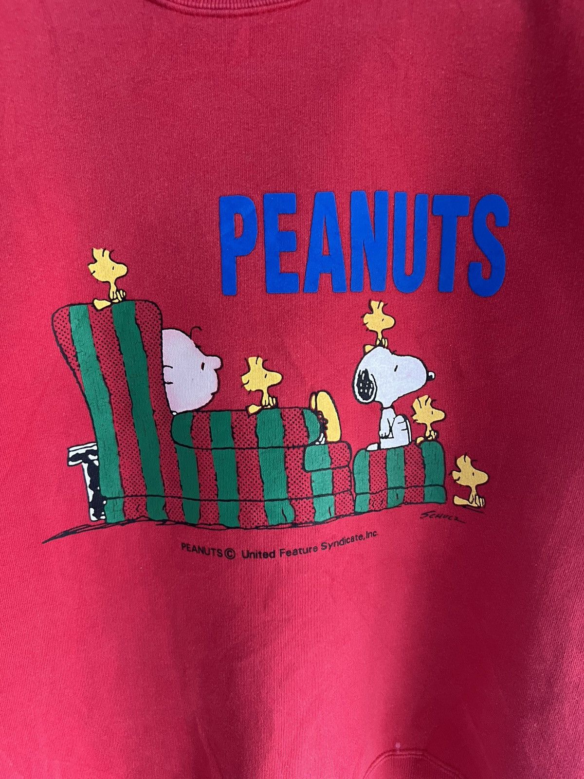 Peanuts 🔥Peanuts by Schulz Crewneck Cropped Sweatshirt Size US M / EU 48-50 / 2 - 9 Thumbnail