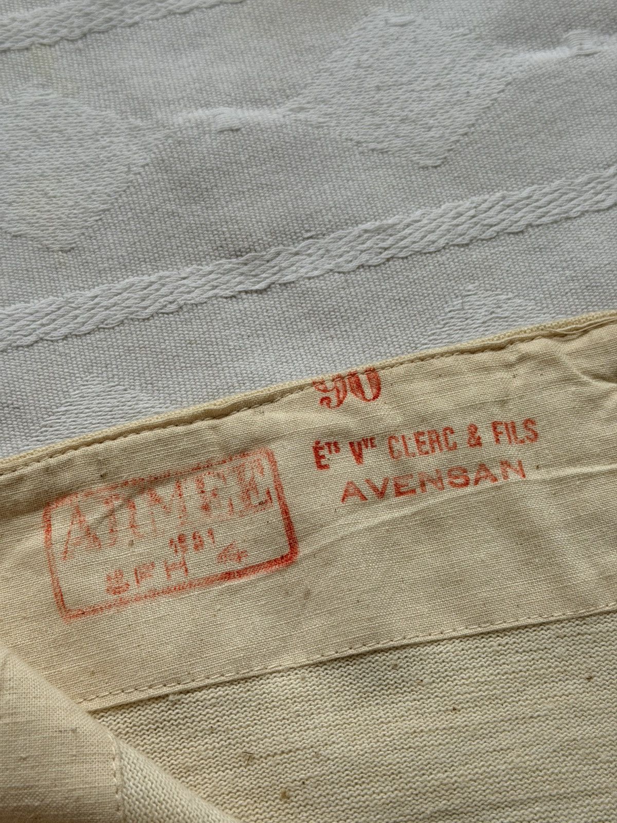 Vintage Vintage 1951 Dated French Military Underwear Thermal Pants Size US 32 / EU 48 - 7 Thumbnail