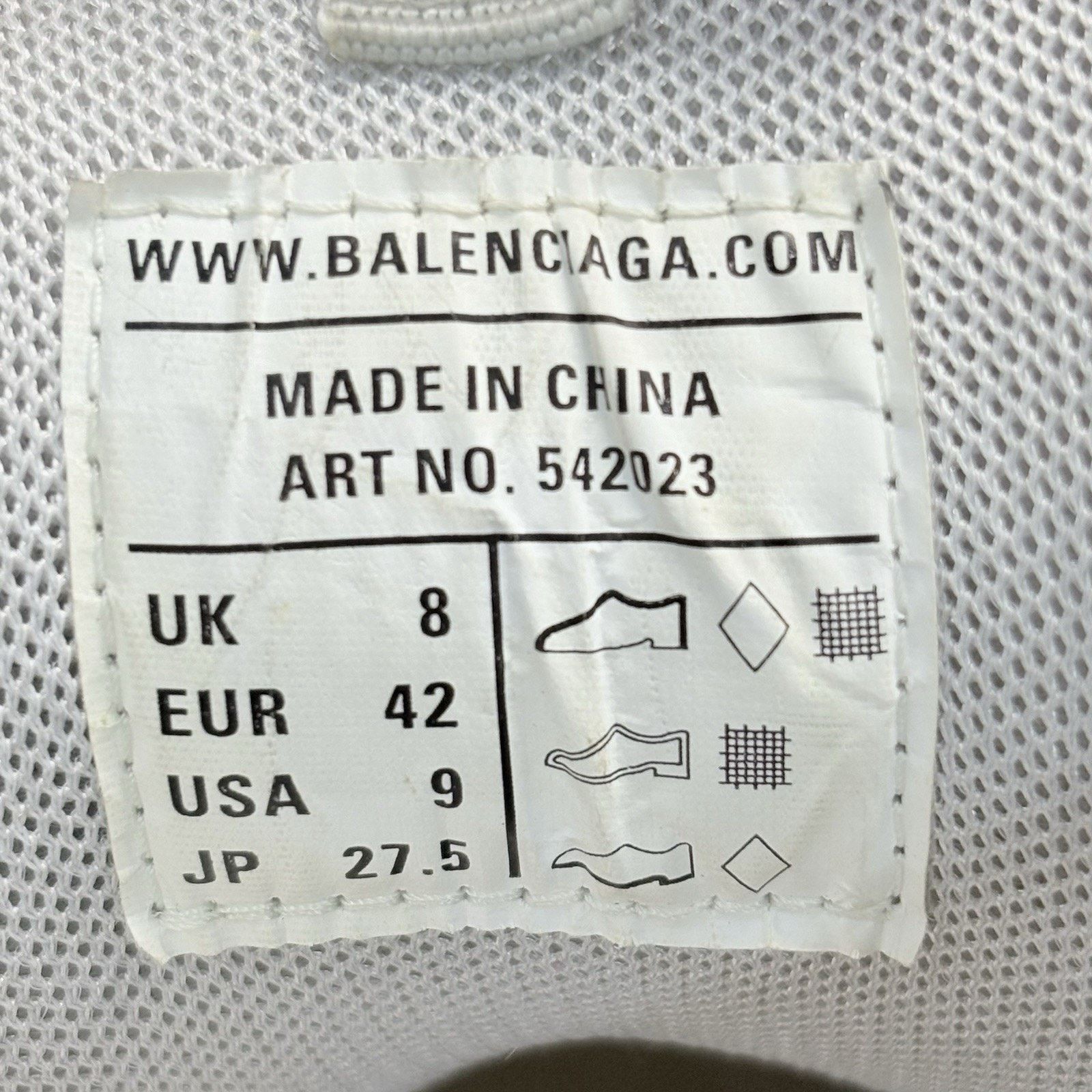 Balenciaga Balenciaga Track Sneaker ' White Red ' | SUPER CLEAN! Size US 9 / EU 42 - 14 Thumbnail