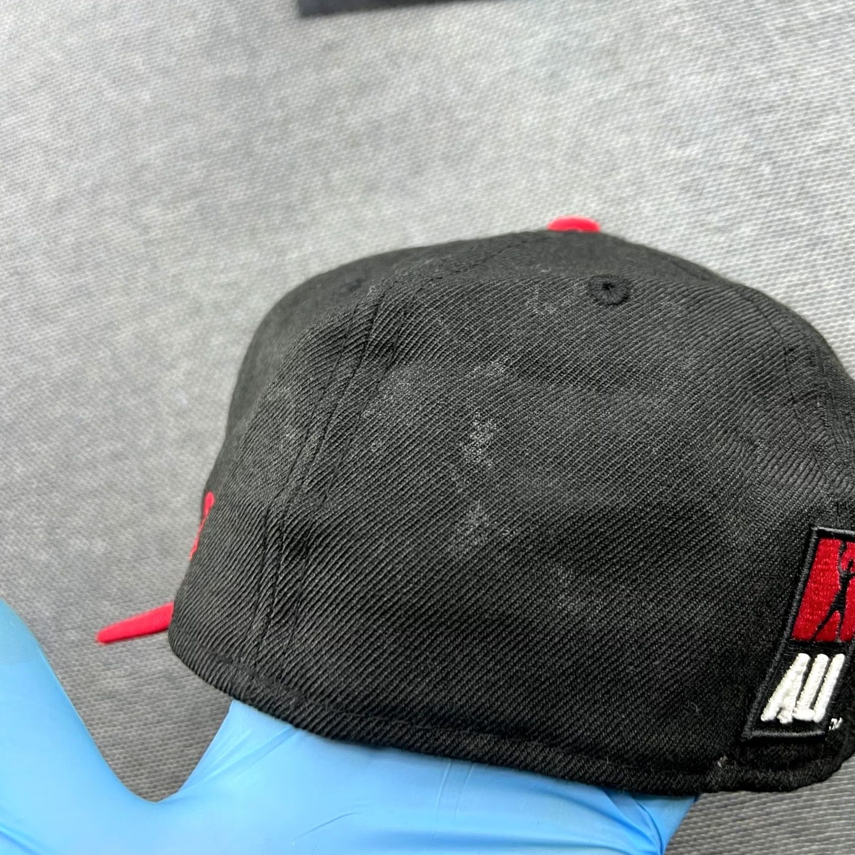 New Era Muhammad Ali x New Era Cap Size 7 3/8 Fitted Snapback Hat Black Red Boxing Mens Unisex Adults Cap Size ONE SIZE - 6 Thumbnail