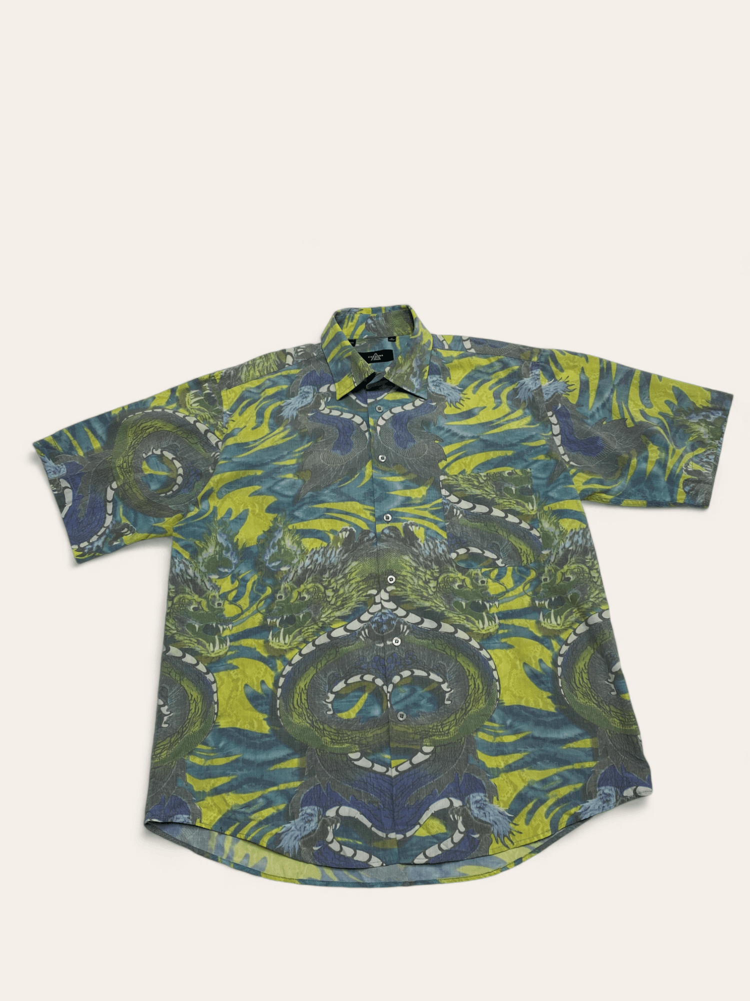 Vintage Vintage GABANNA Abstract Art Masterpiece Button Up Shirt Size US XL / EU 56 / 4 - 1 Thumbnail