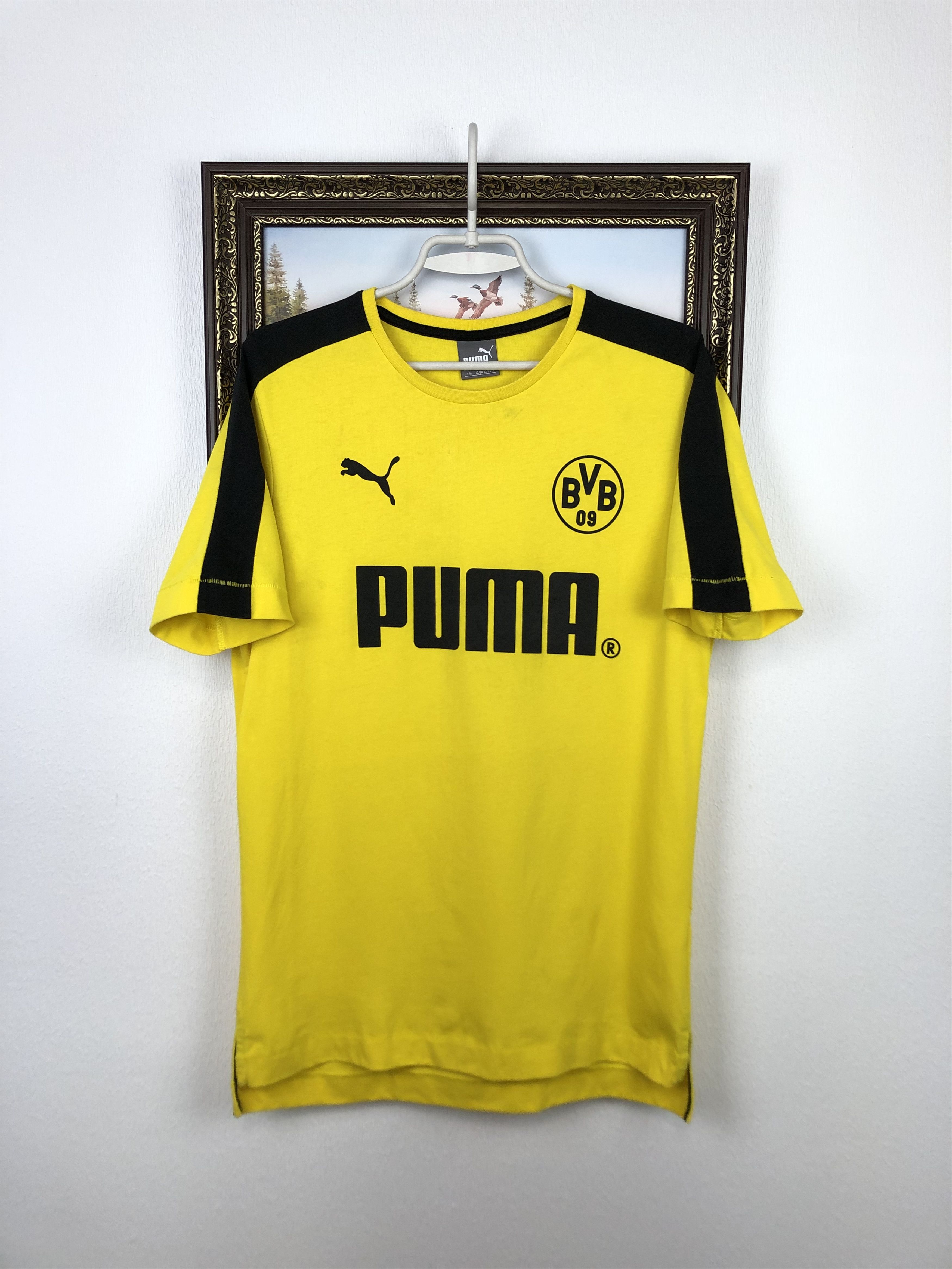 Puma Borussia Dortmund Puma Football Shirt Train Soccer Jersey Size US L / EU 52-54 / 3 - 1 Thumbnail