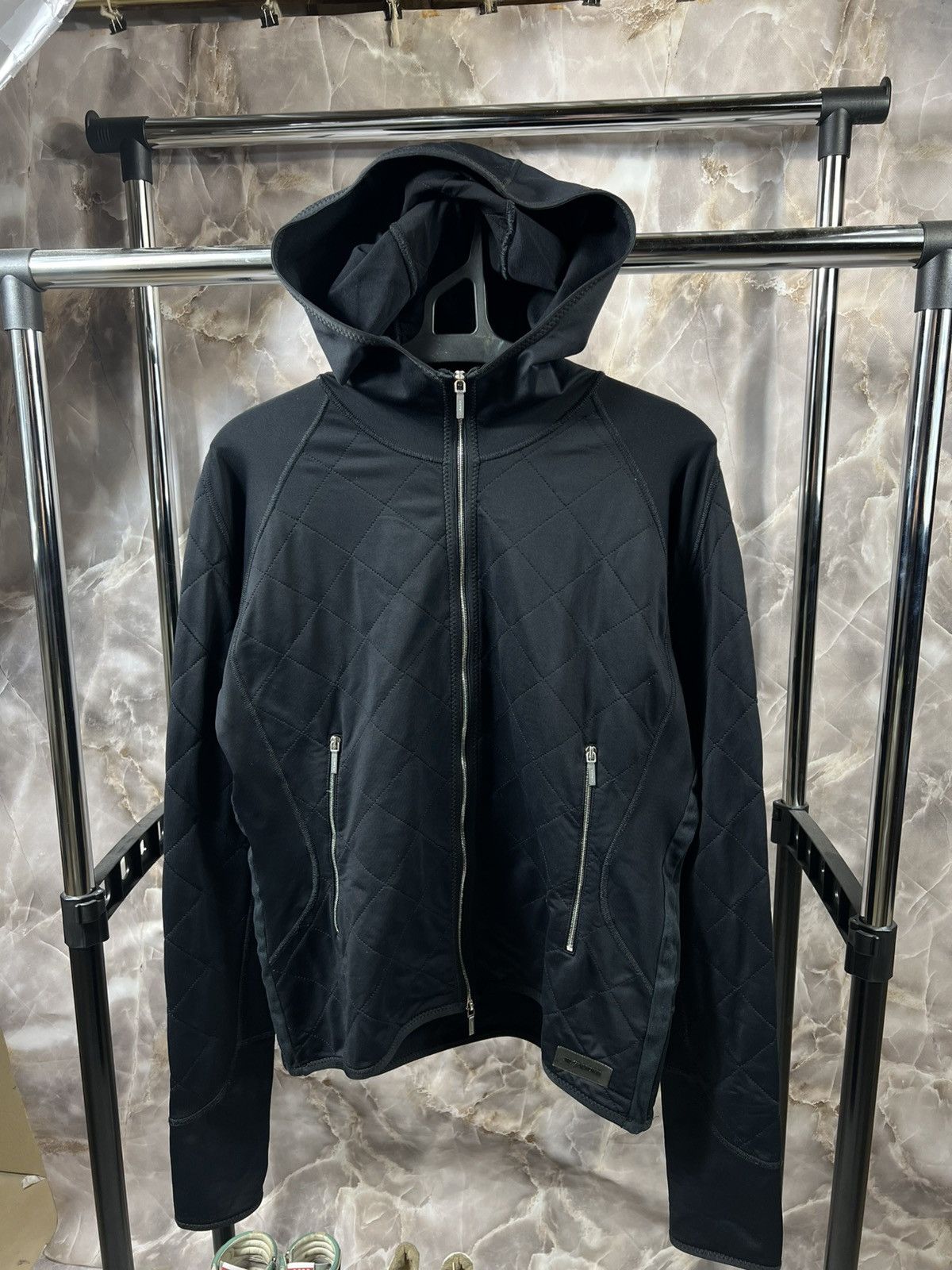 Vintage Vintage Jil Sander Patch Double Zip Hoodie Size XL / US 12-14 / IT 48-50 - 3 Thumbnail