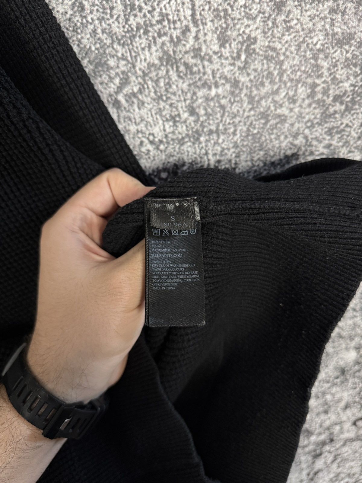 Allsaints Allsaints Trias Crew Sweater Luxury Knit Pullover Size S Size US S / EU 44-46 / 1 - 7 Thumbnail
