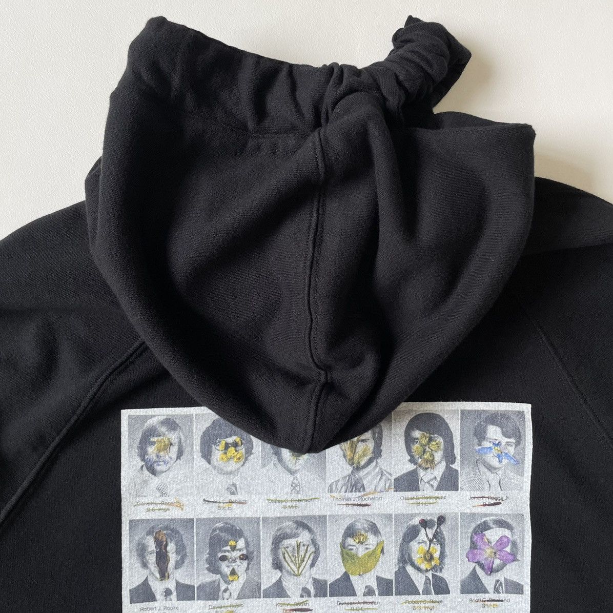 Kusikohc Black Cotton ‘Flower Men’ Hoodie Size US M / EU 48-50 / 2 - 12 Thumbnail