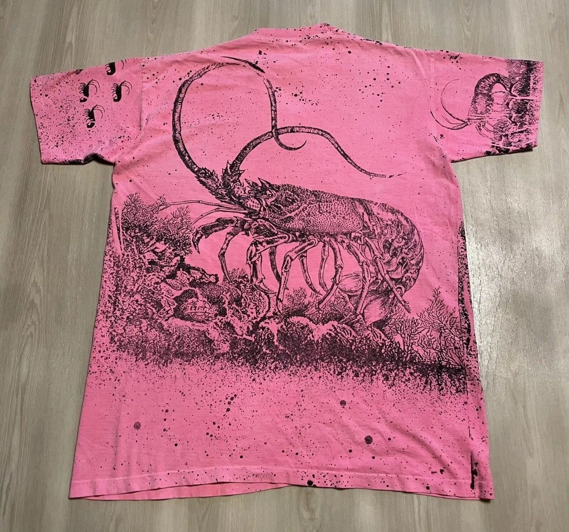 Vintage Vintage Island Boyz Crawfish AOP Neon Messina OSFA Size US XXL / EU 58 / 5 - 5 Thumbnail