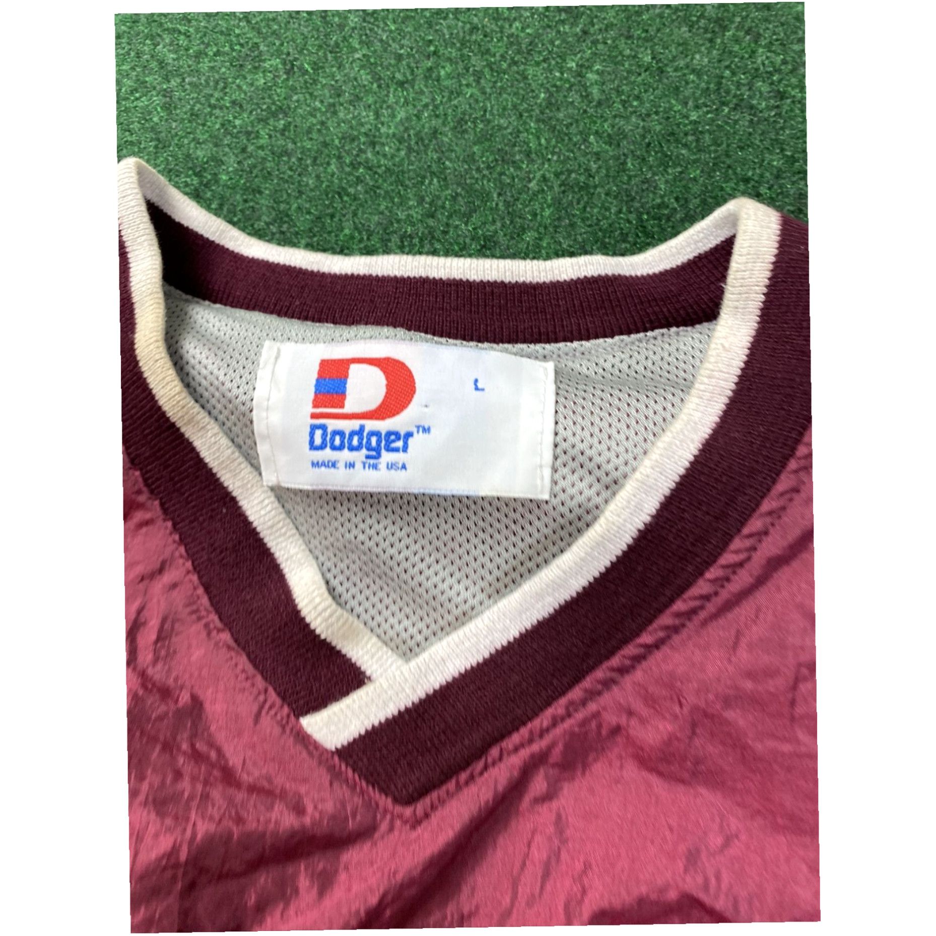 Vintage Vintage 90's Florida State Seminoles Garnet Windbreaker Sweater Sz Large Size US L / EU 52-54 / 3 - 4 Thumbnail