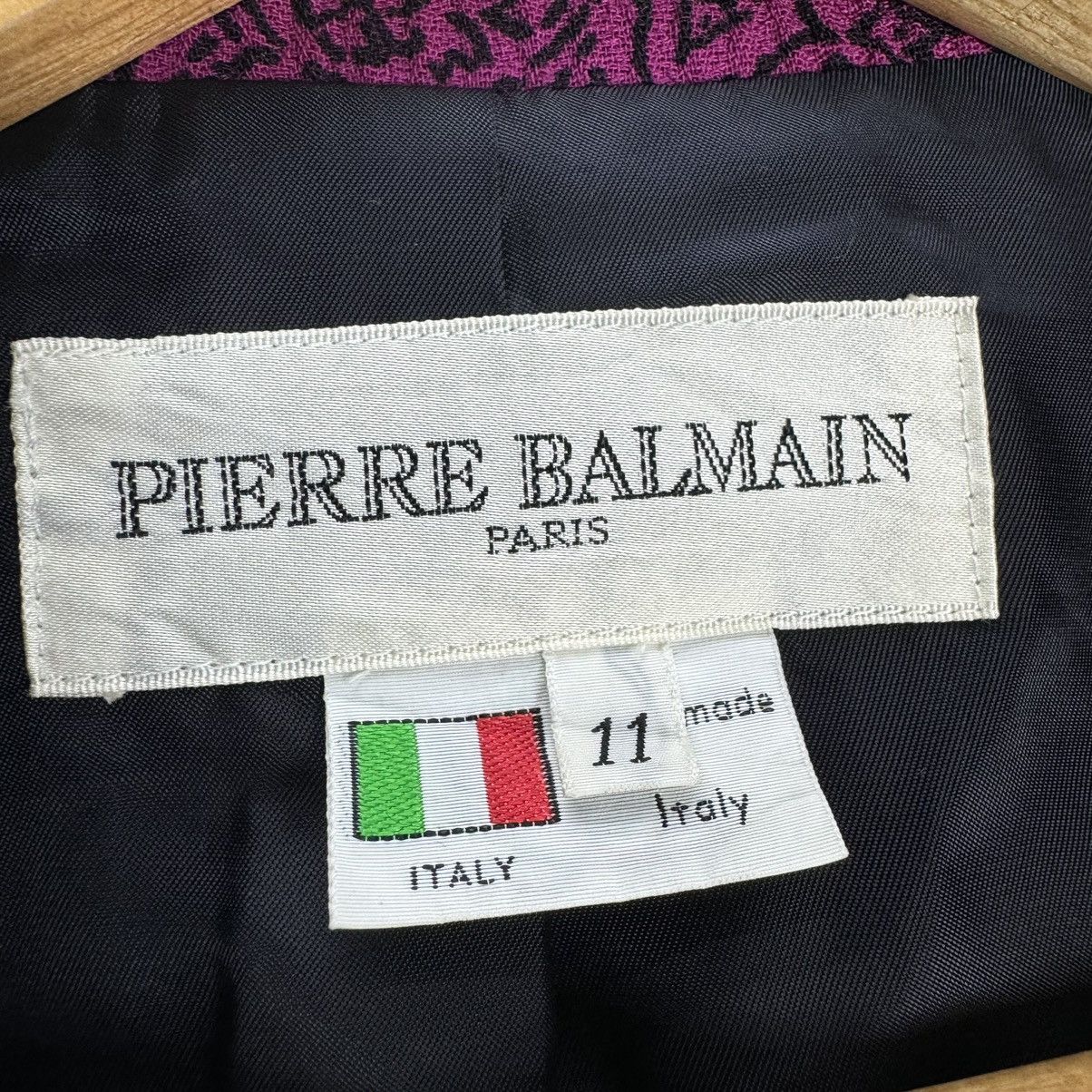 Pierre Balmain 🔥PIERRE BALMAIN PAISLEY CROPPED BUTTON JACKET Size M / US 6-8 / IT 42-44 - 10 Thumbnail