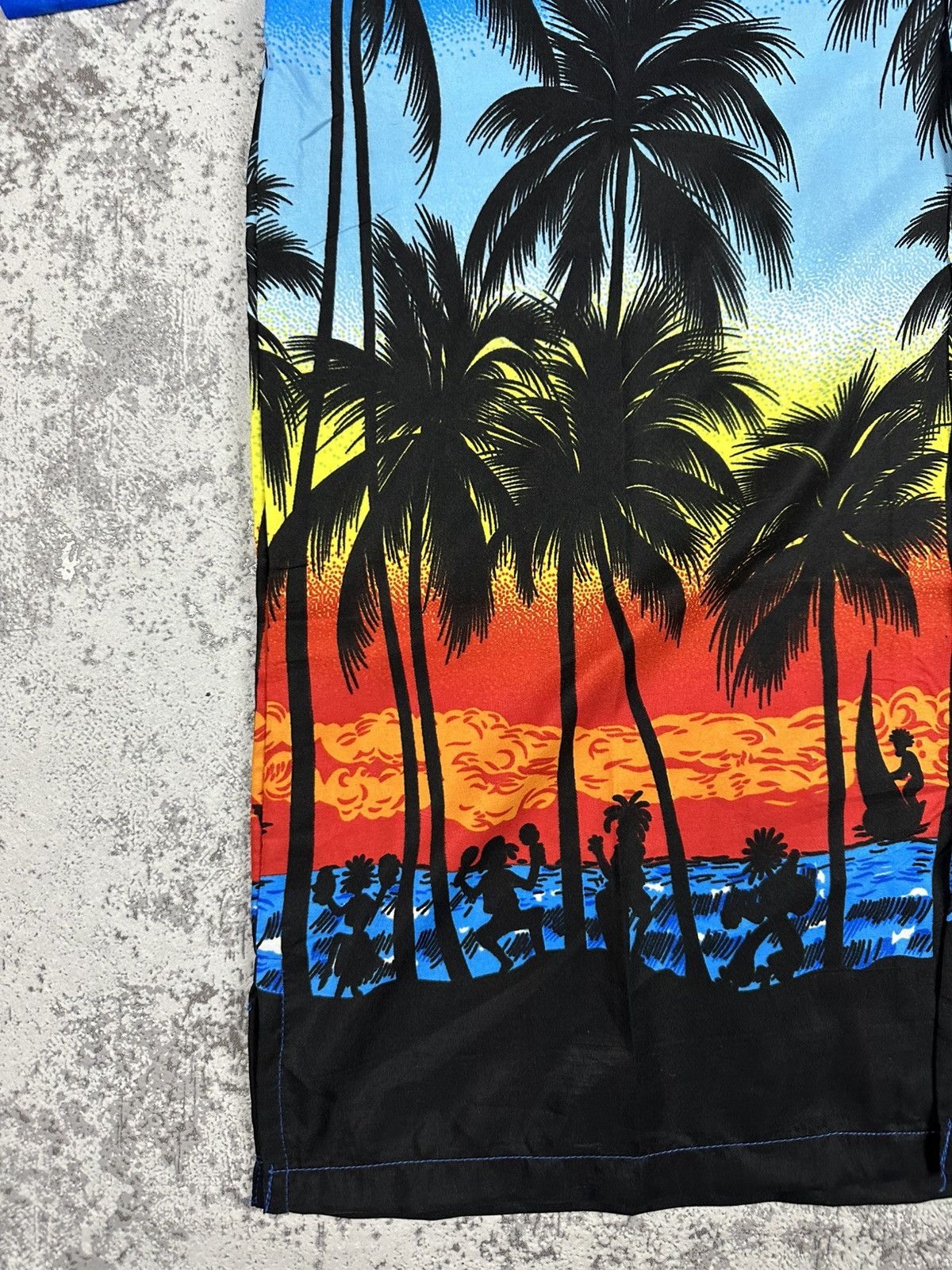 Vintage Vintage Hawaiian Sunset Shirt Palm Tree Aloha Beach Vibes Size US M / EU 48-50 / 2 - 3 Thumbnail