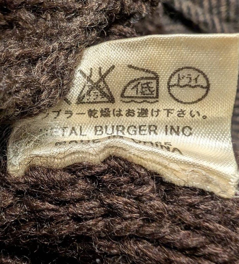 Diet Butcher Slim Skin Zip-up knit/sweater (thick) wool Size US L / EU 52-54 / 3 - 9 Thumbnail